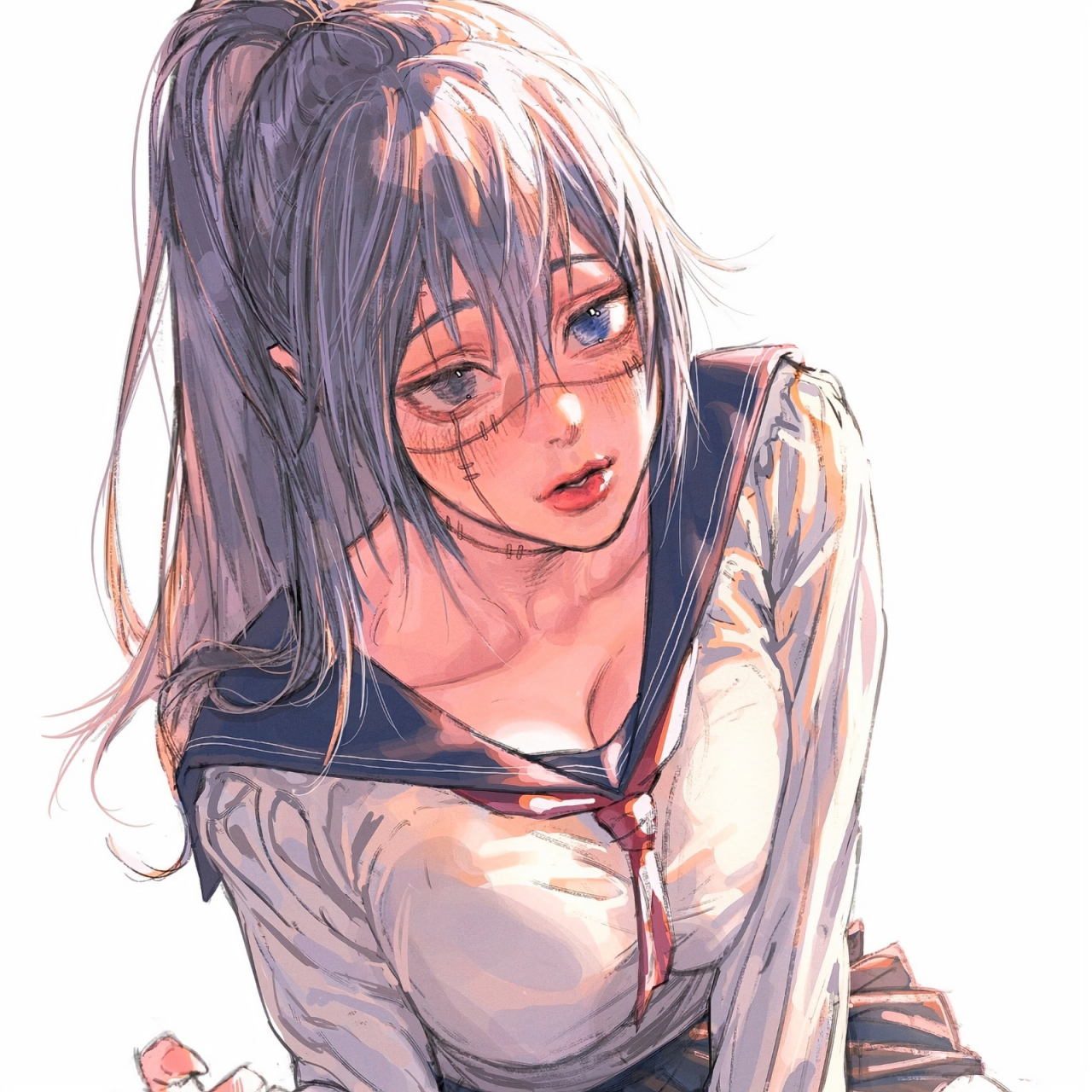 画师@wengwengchim #动漫头像# #头像