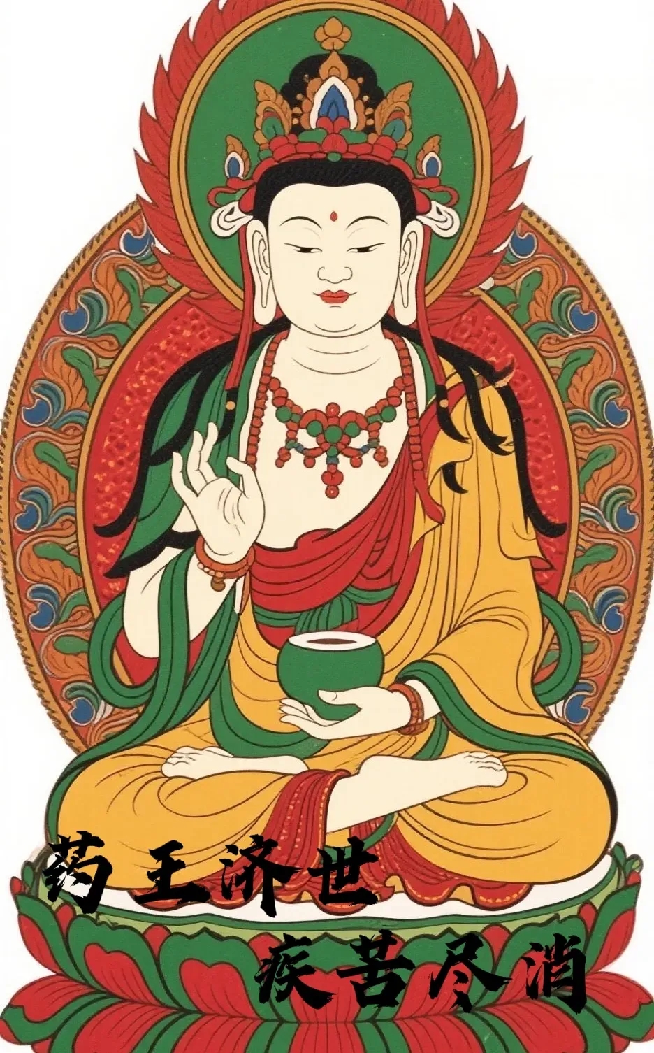 社交平台突然冒出大量祈愿帖,喊着"药王济世,疾苦尽消",求药王菩萨