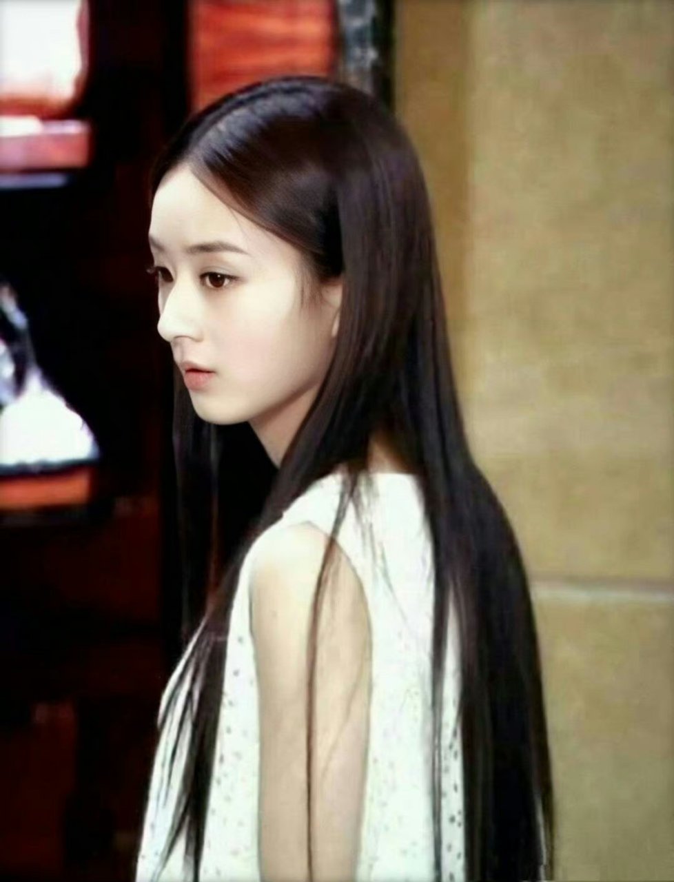 早期的赵丽颖,就是纯白的茉莉花94 清纯的小白花谁能不爱呢,早期的