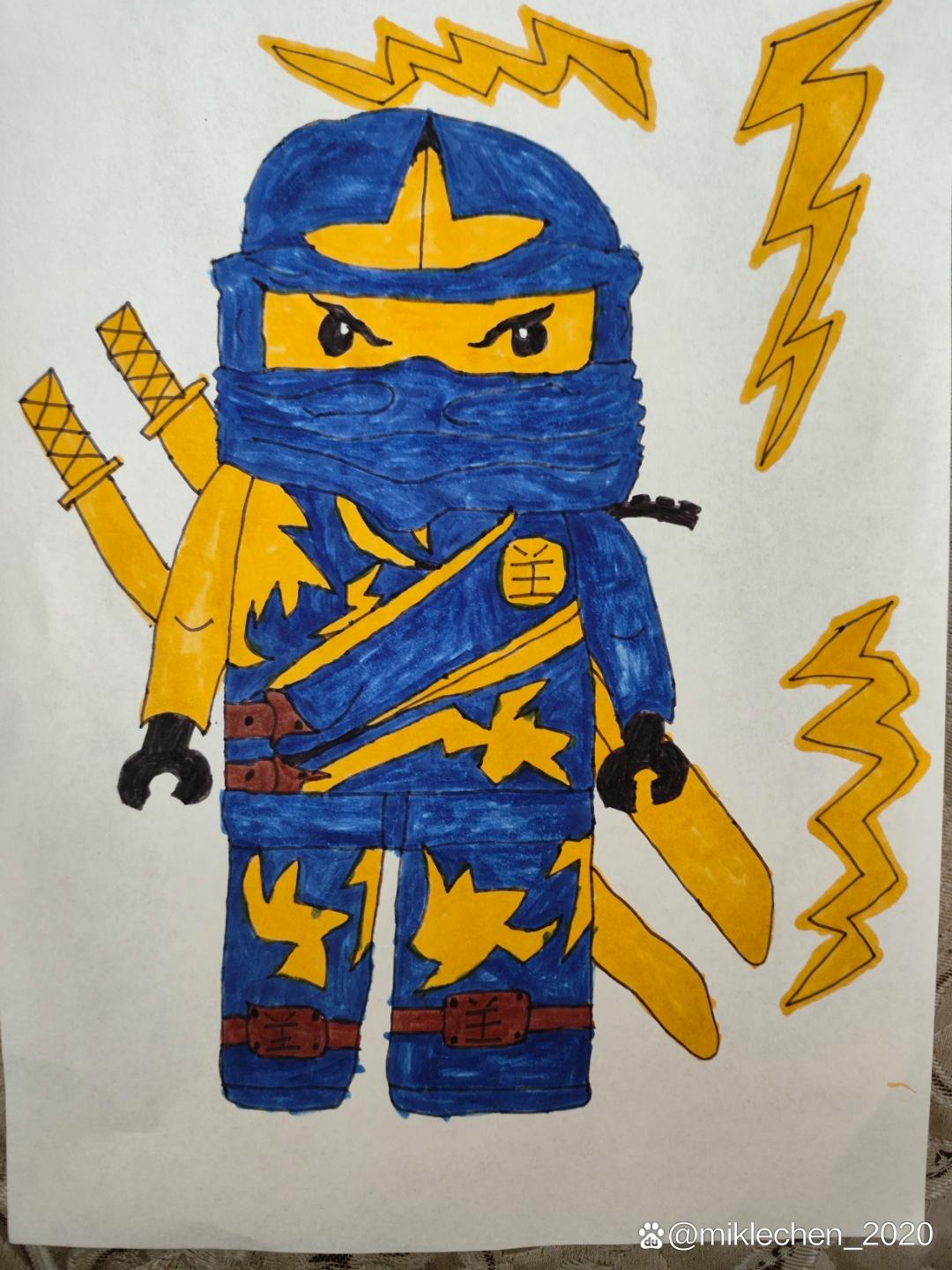 幻影忍者杰,闪电忍者!