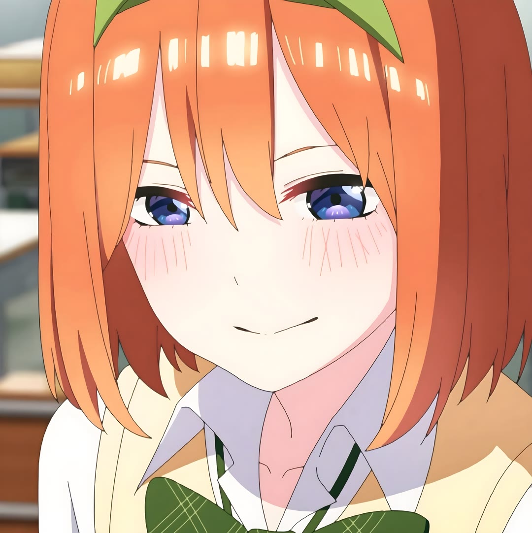 中野四叶头像 想拿就拿 拿了记得吱声 不好看勿喷