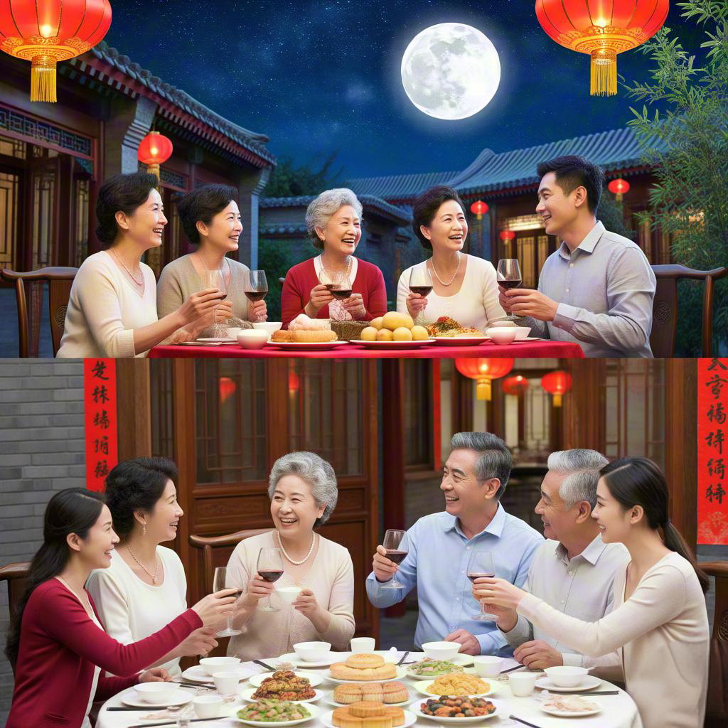 七律:中秋夜·团圆情 作者:鹏城过客