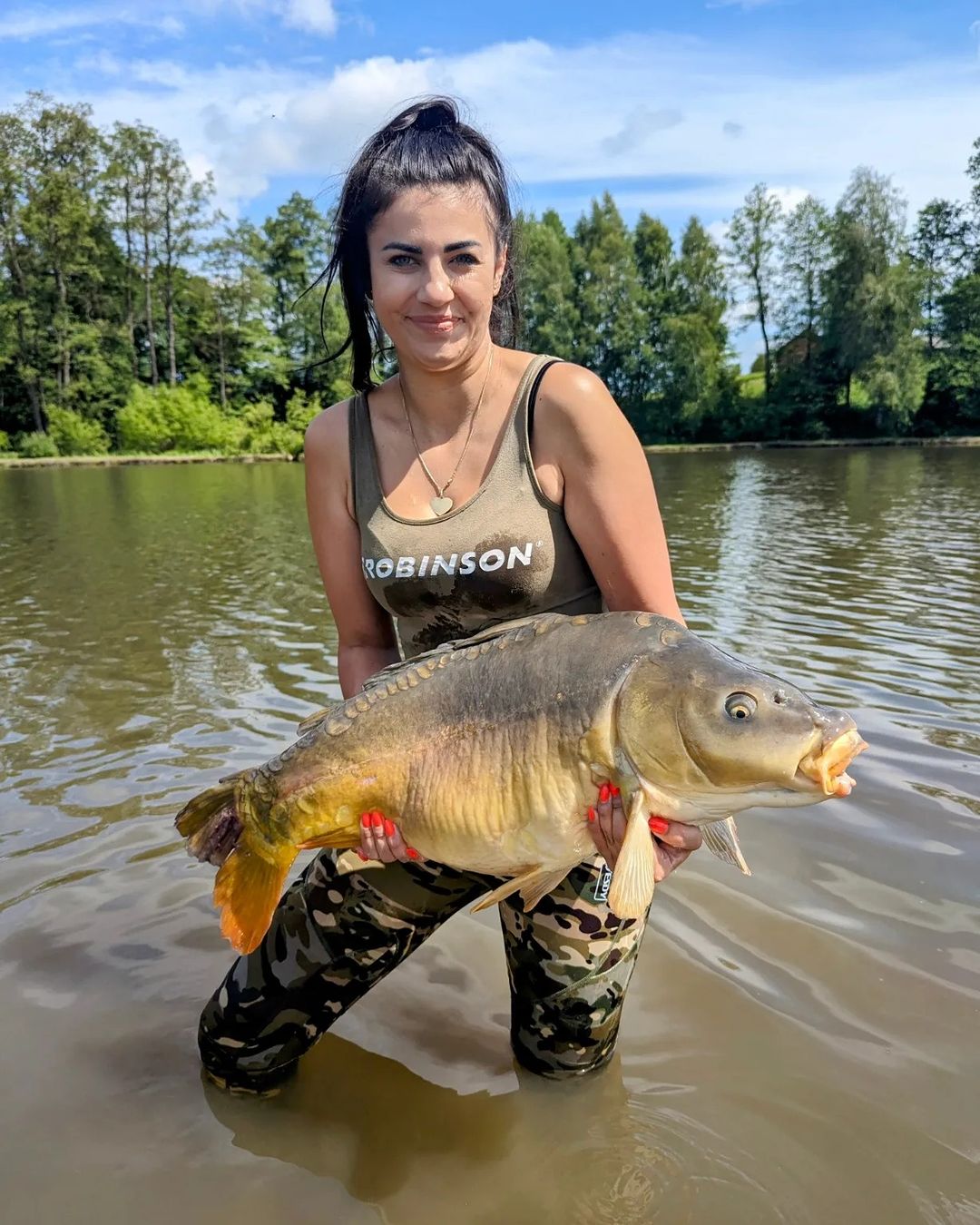 欧洲裸鲤展示,大鲤鱼谁人不爱