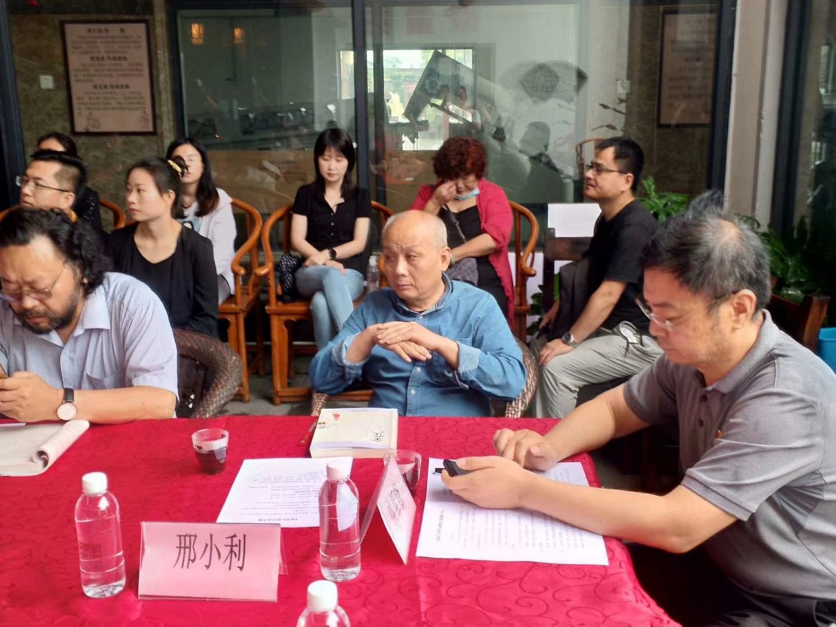 文学#  2020年7月17日,咸阳作家王海长篇小说《金花》研讨会在泾阳茯