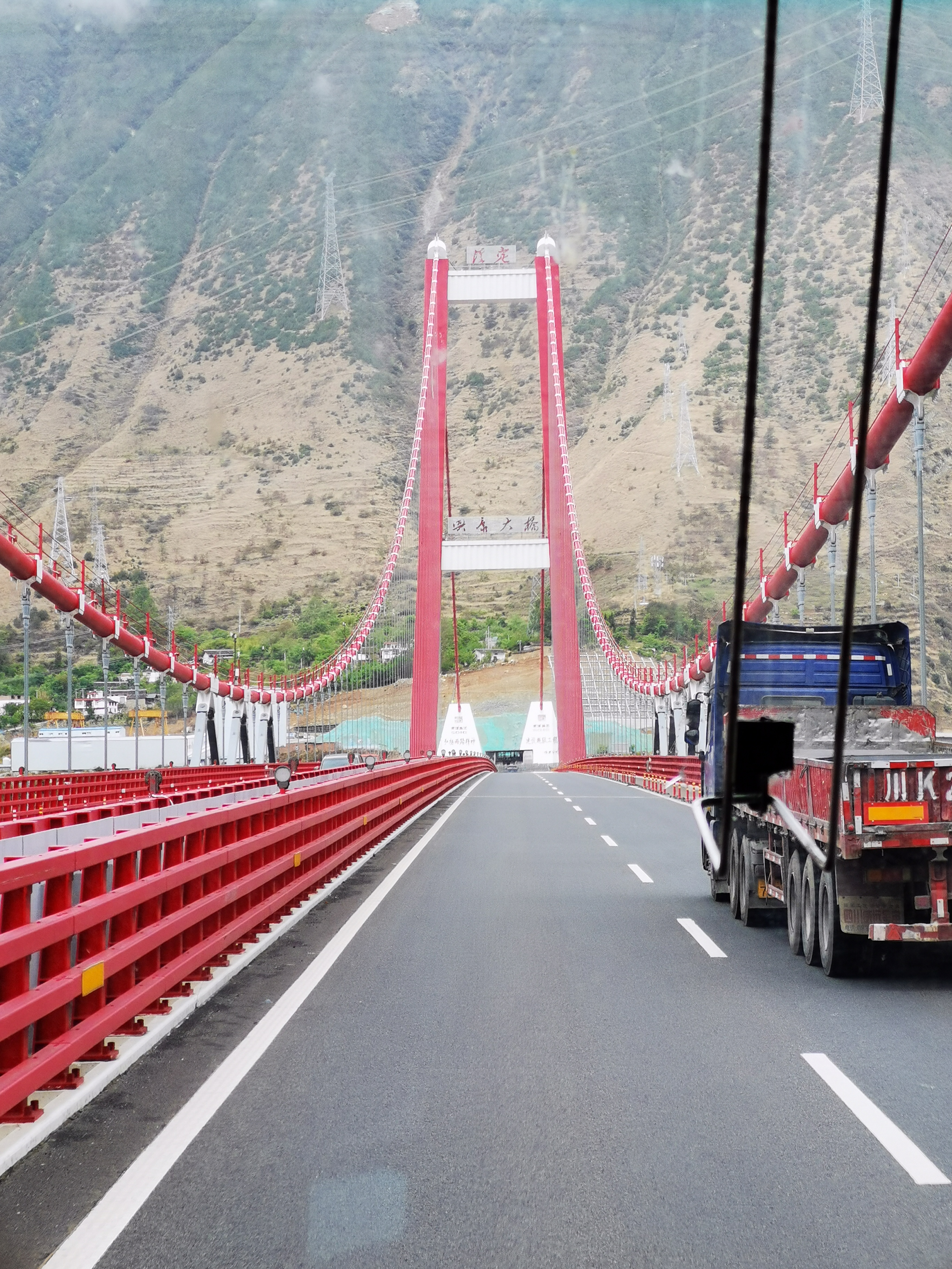 318金沙江大桥新桥大桥的一年四季雅砻江特大桥昌都公路图片金沙江