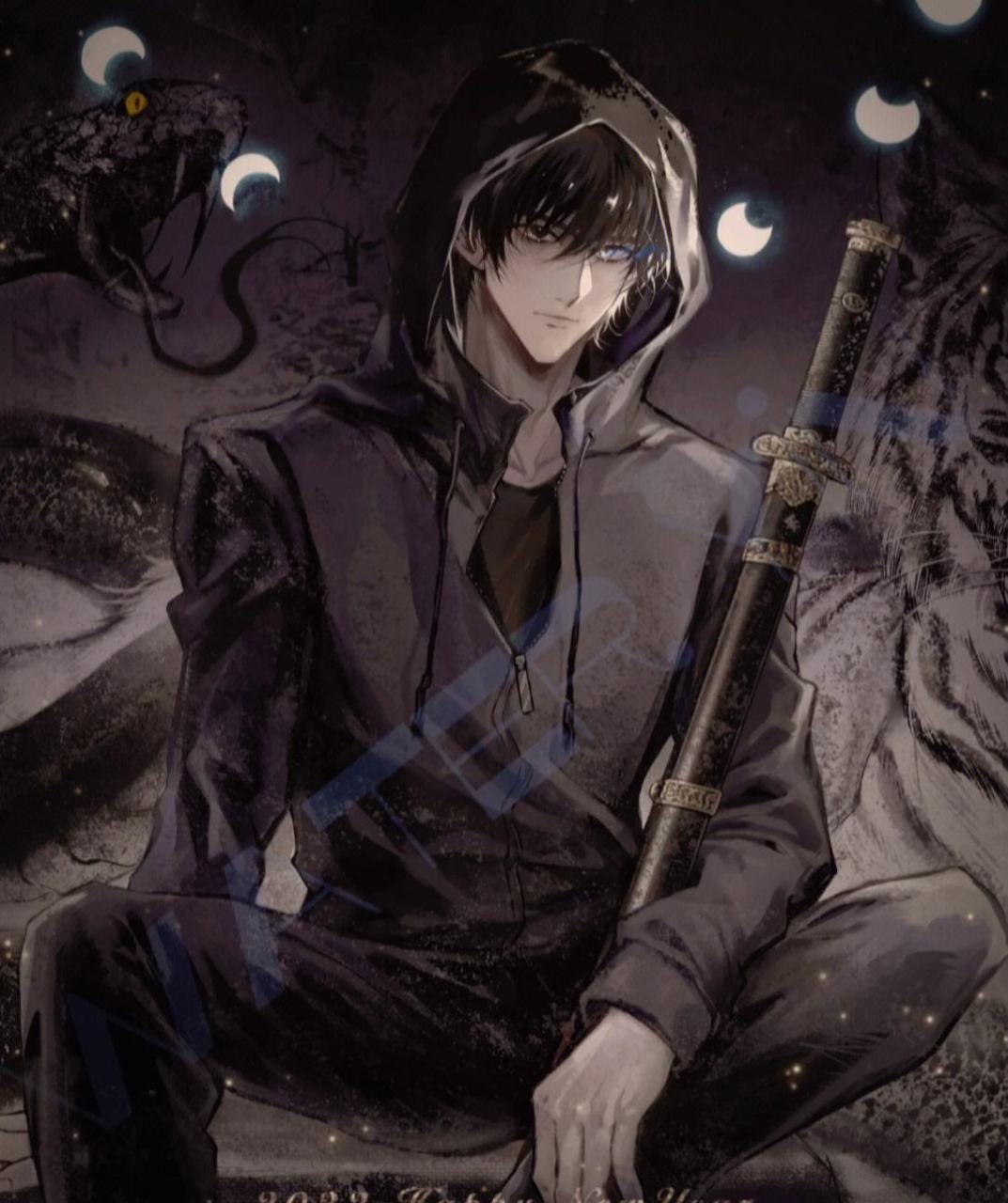 日常送图    盗墓笔记张起灵  要更多的图私信