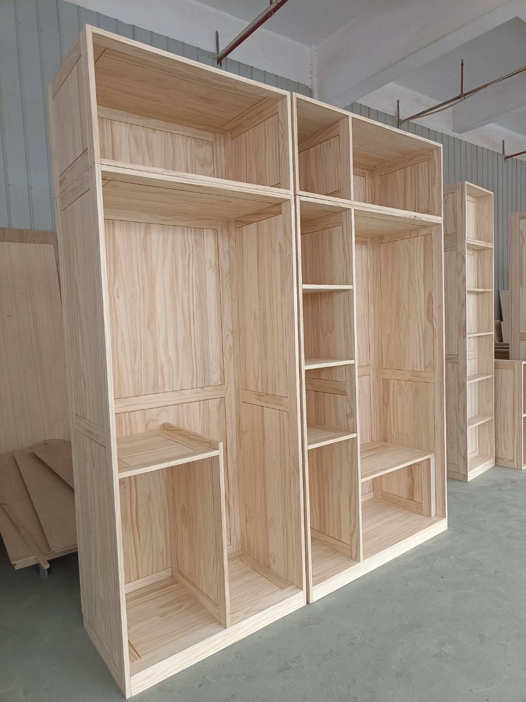 新西兰松柜体,搭配橡胶木混油平板柜门,让你家木作环保健康生活[赞同]