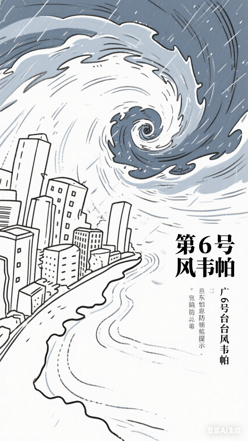 台风韦帕逼近广东沿海# 今年第6号台风"韦帕"已于19日夜间加强为台风