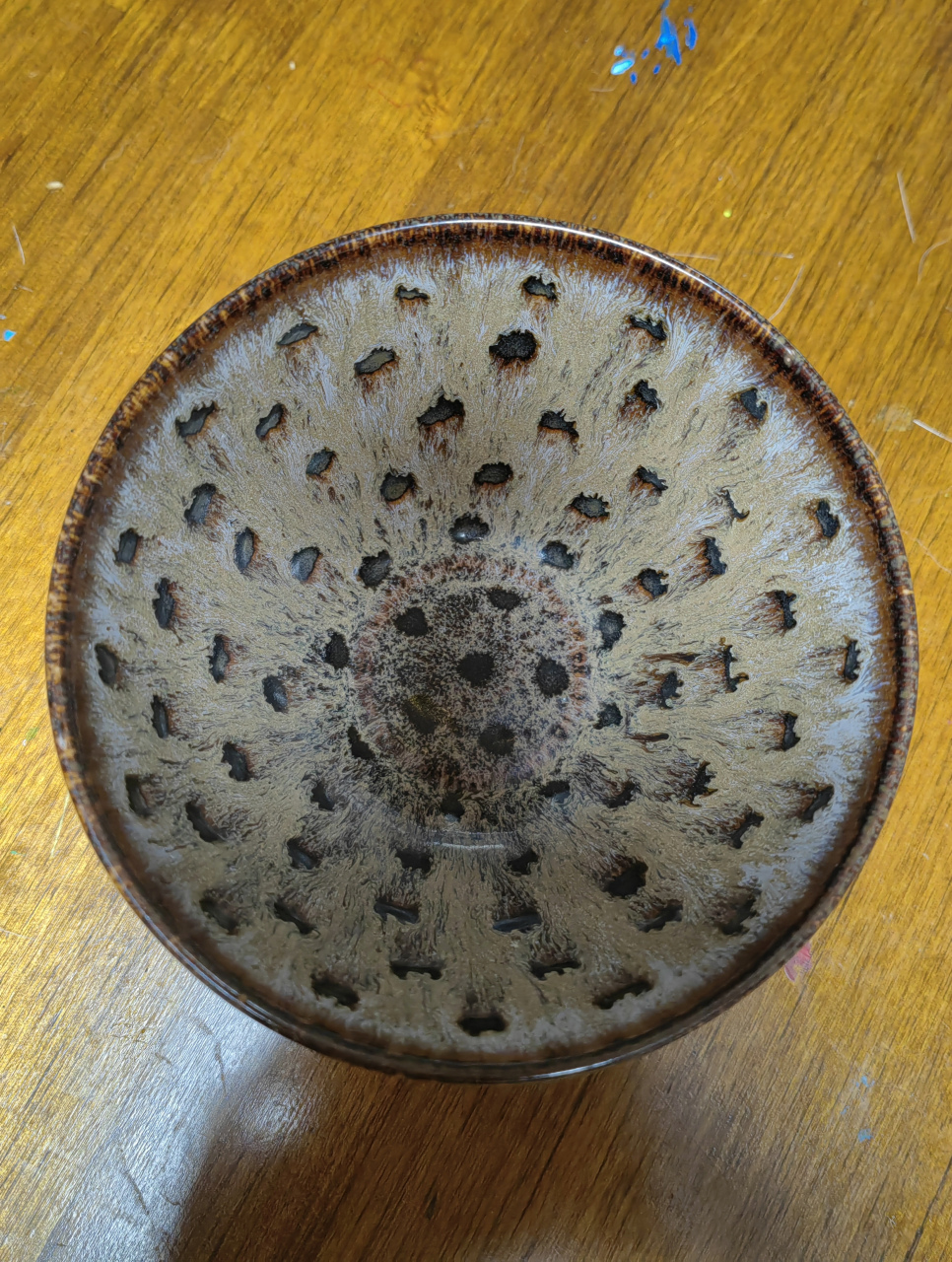 宋代吉州窑鹧鸪斑茶盏图片