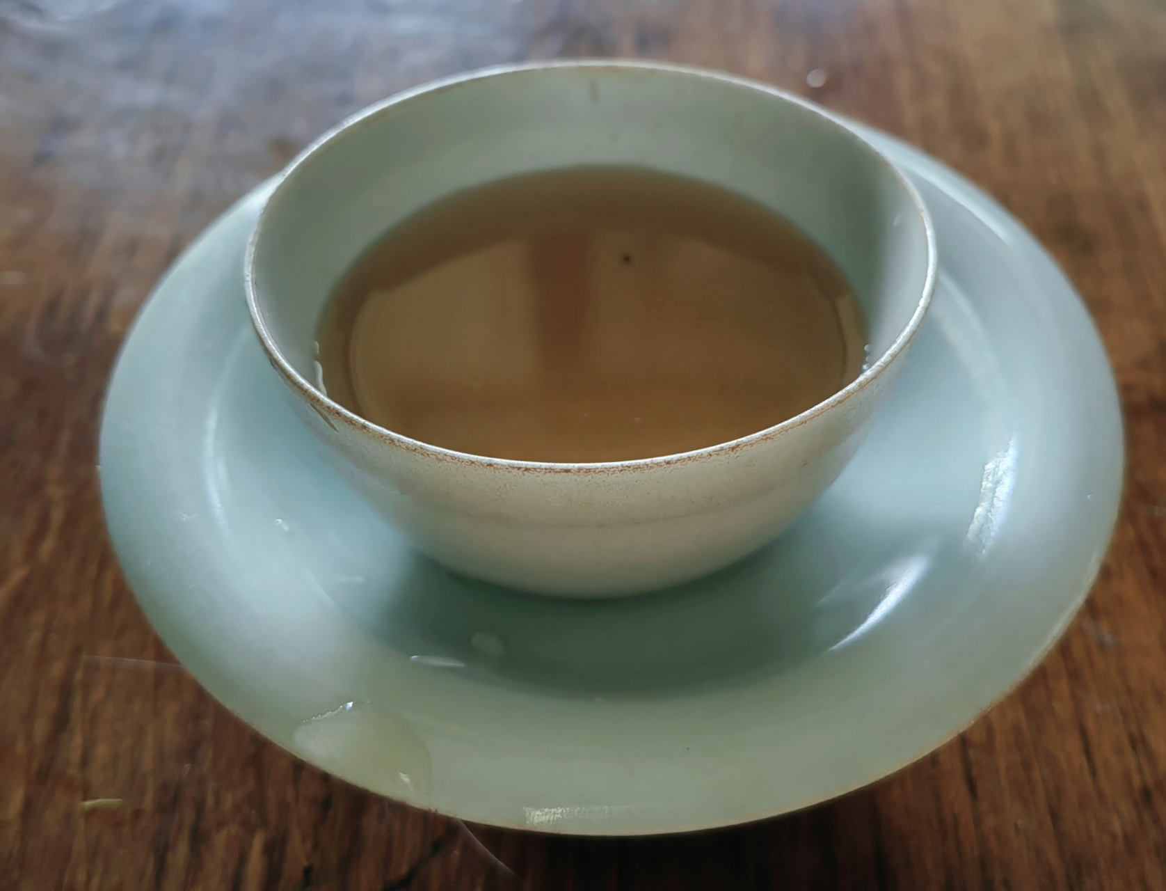 传统文化# 喝杯茶压压惊.