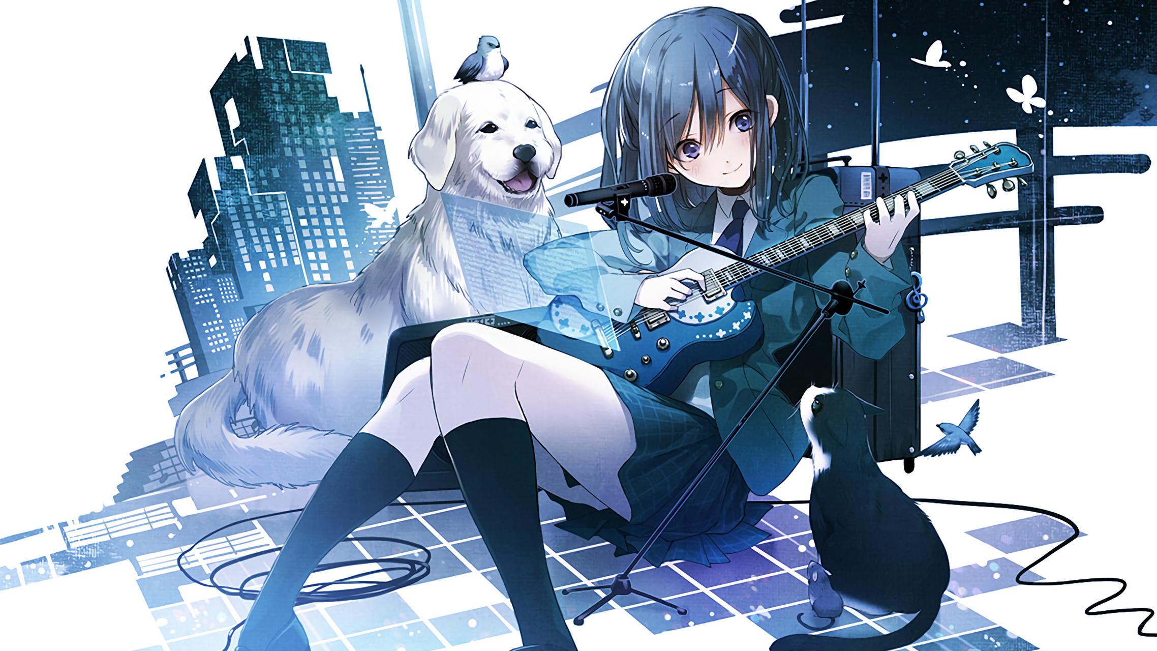 要来一首音乐么#二次元美图# #动漫美图