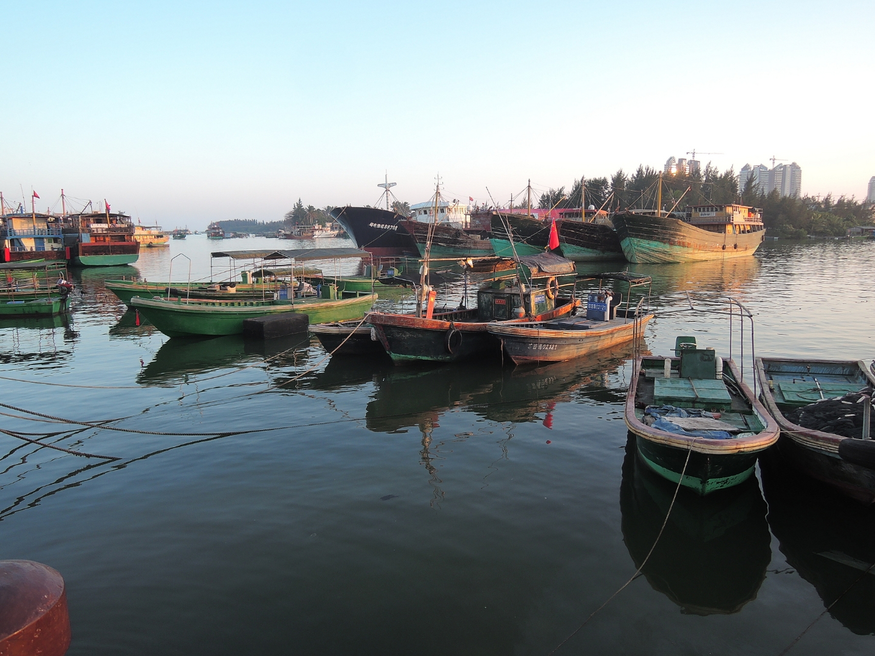 琼海市潭门中心渔港一瞥