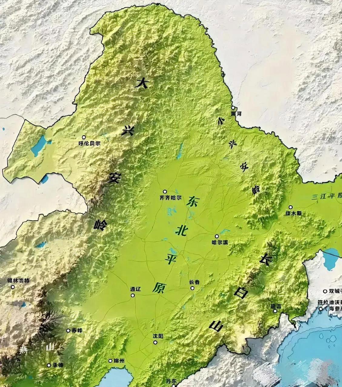 中国黑土地具体分布图图片