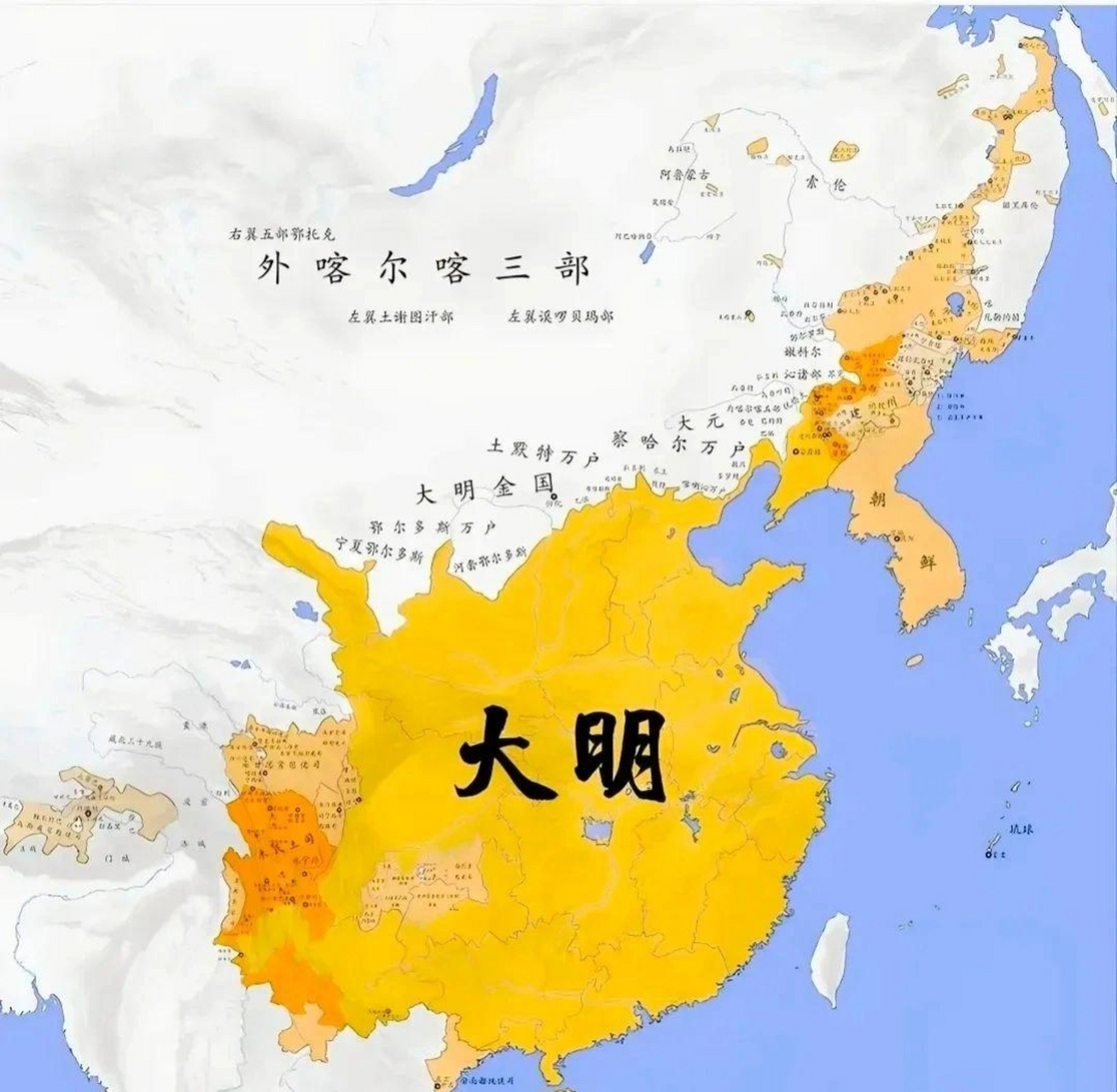 大明号地图图片