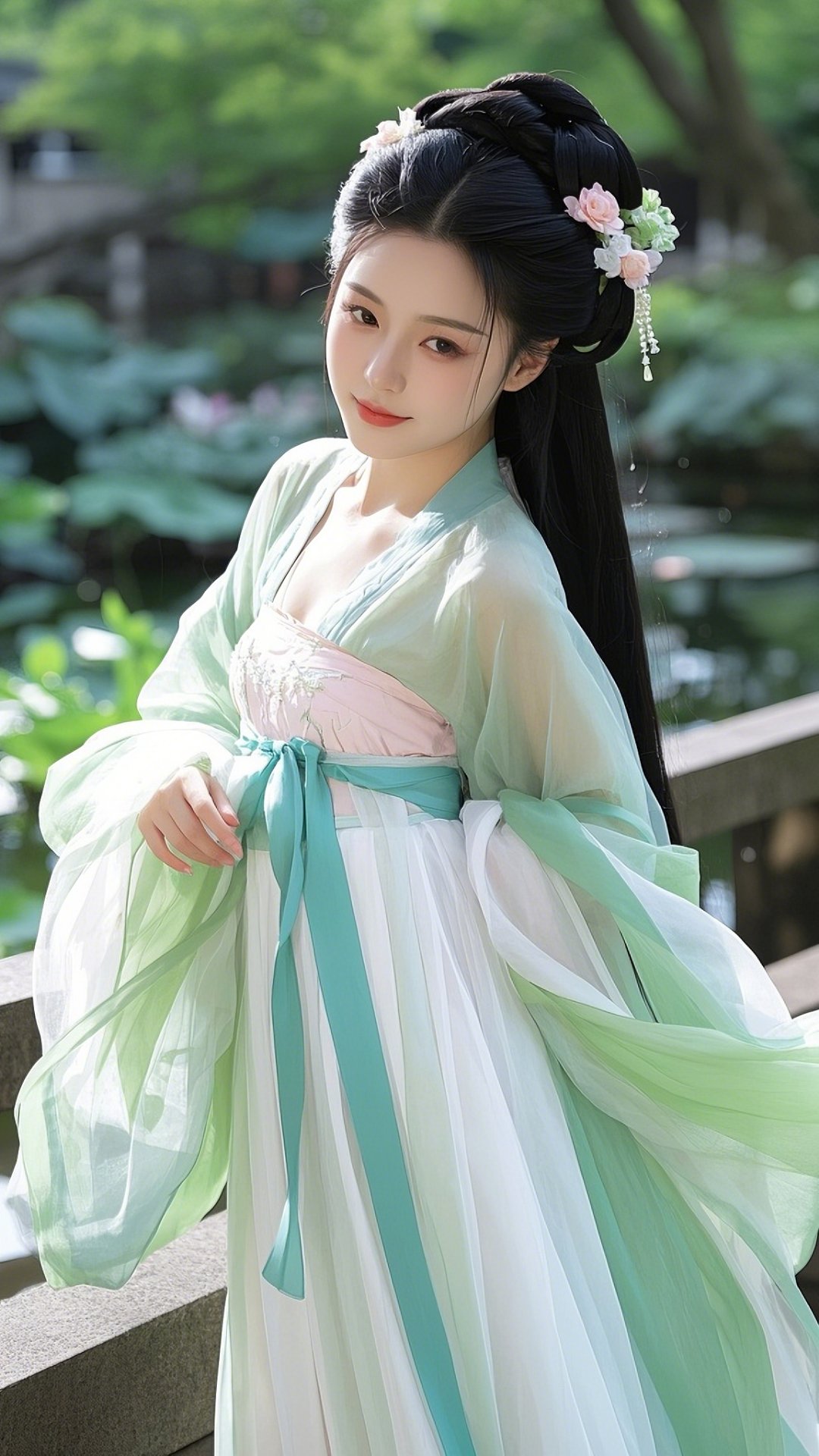 今日份的汉服小姐姐,美翻了!