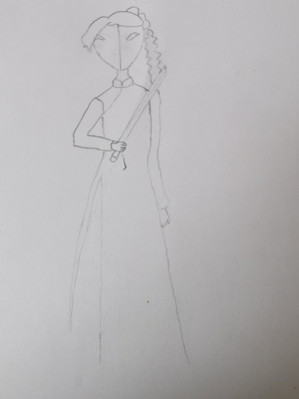 带面具的梅花十三 初次画的不太好,希望姐姐们关注啊