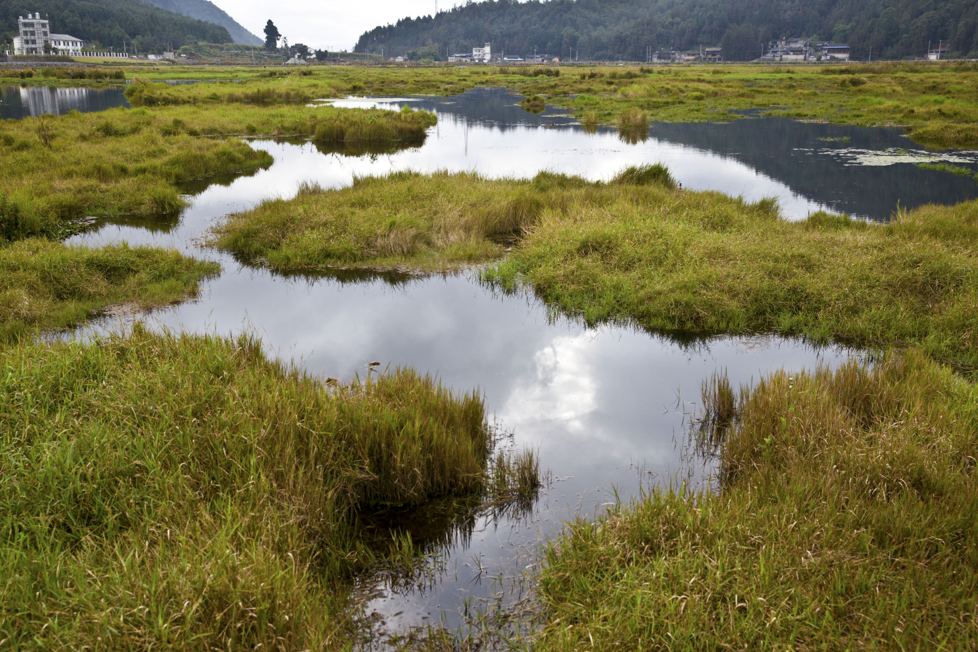 高原火山堰塞湖——腾冲北海湿地.活跃地壳运动,带来了更丰富的地质景