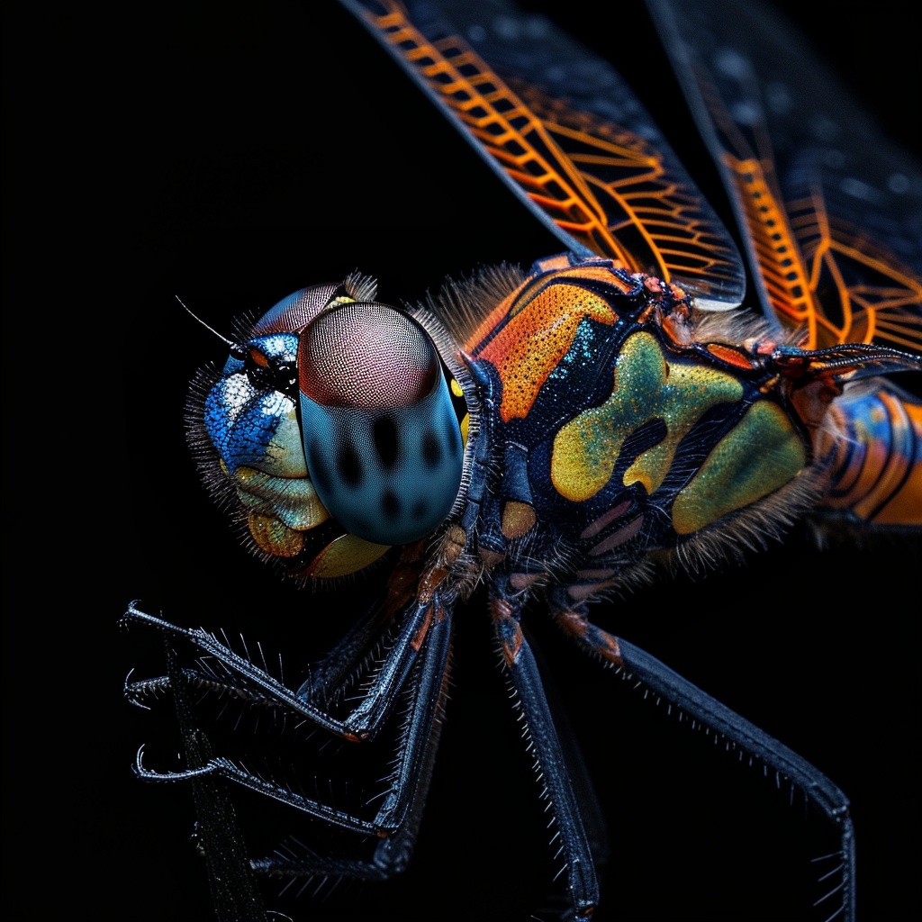 一只苍蝇约有6000个小眼,而蜻蜓的小眼可达3万个,是世界上眼睛最多的