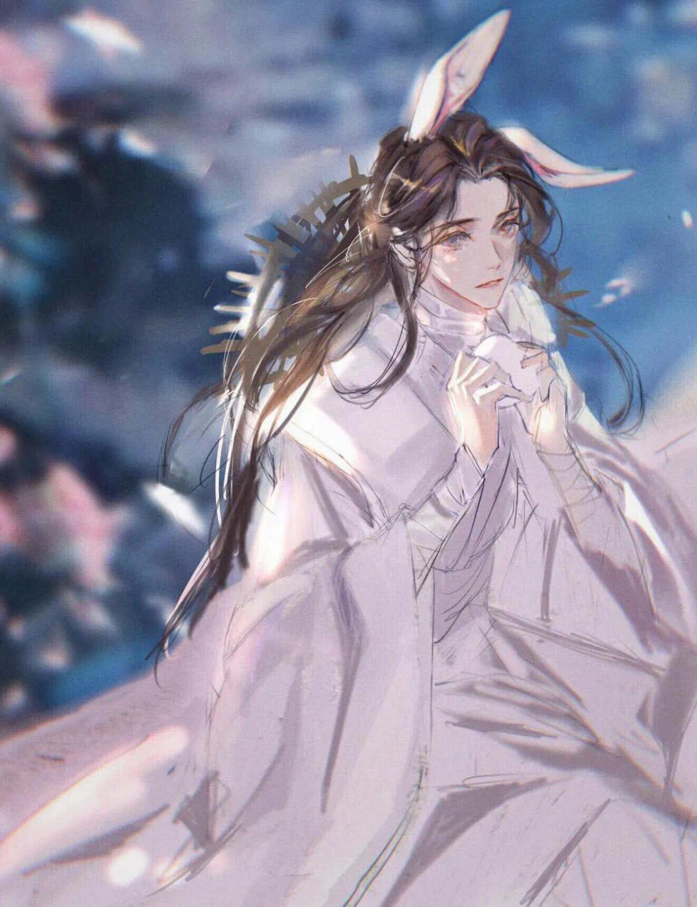 《天官赐福》——谢怜 我放弃了花冠武神的身份 自贬下凡 劳心劳力 只