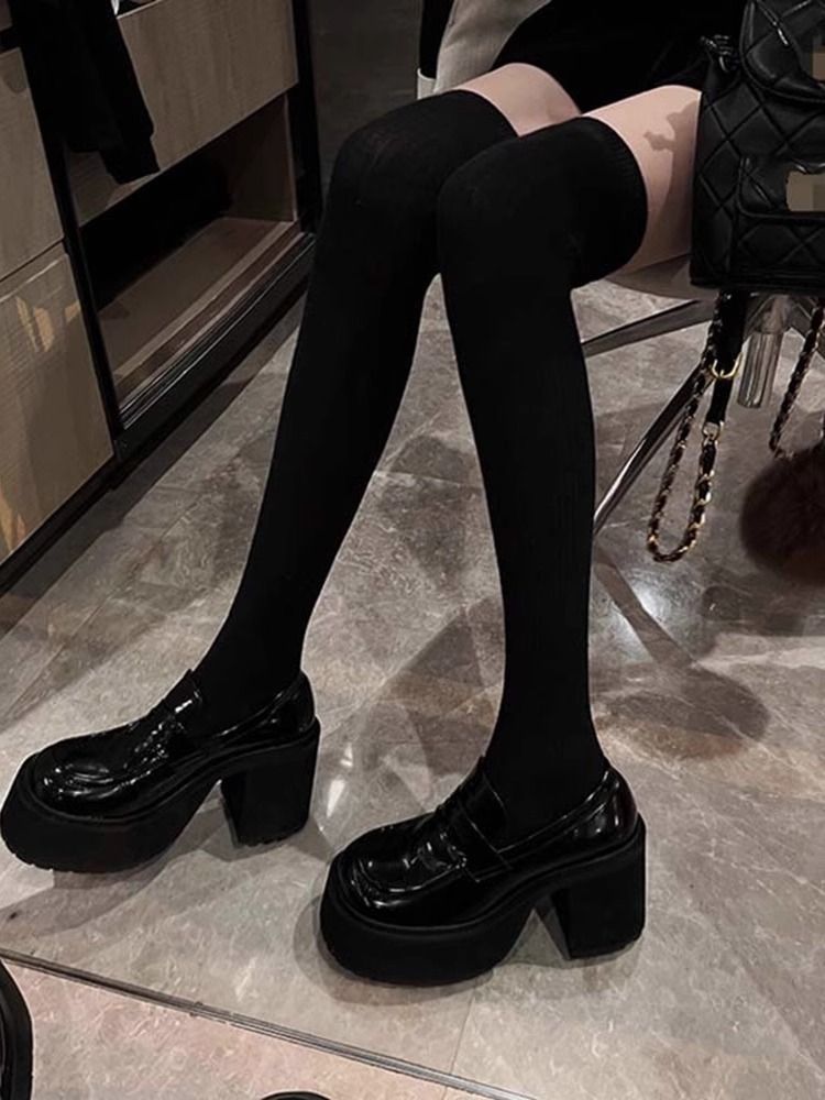 臭袜子# 黑色过膝丝