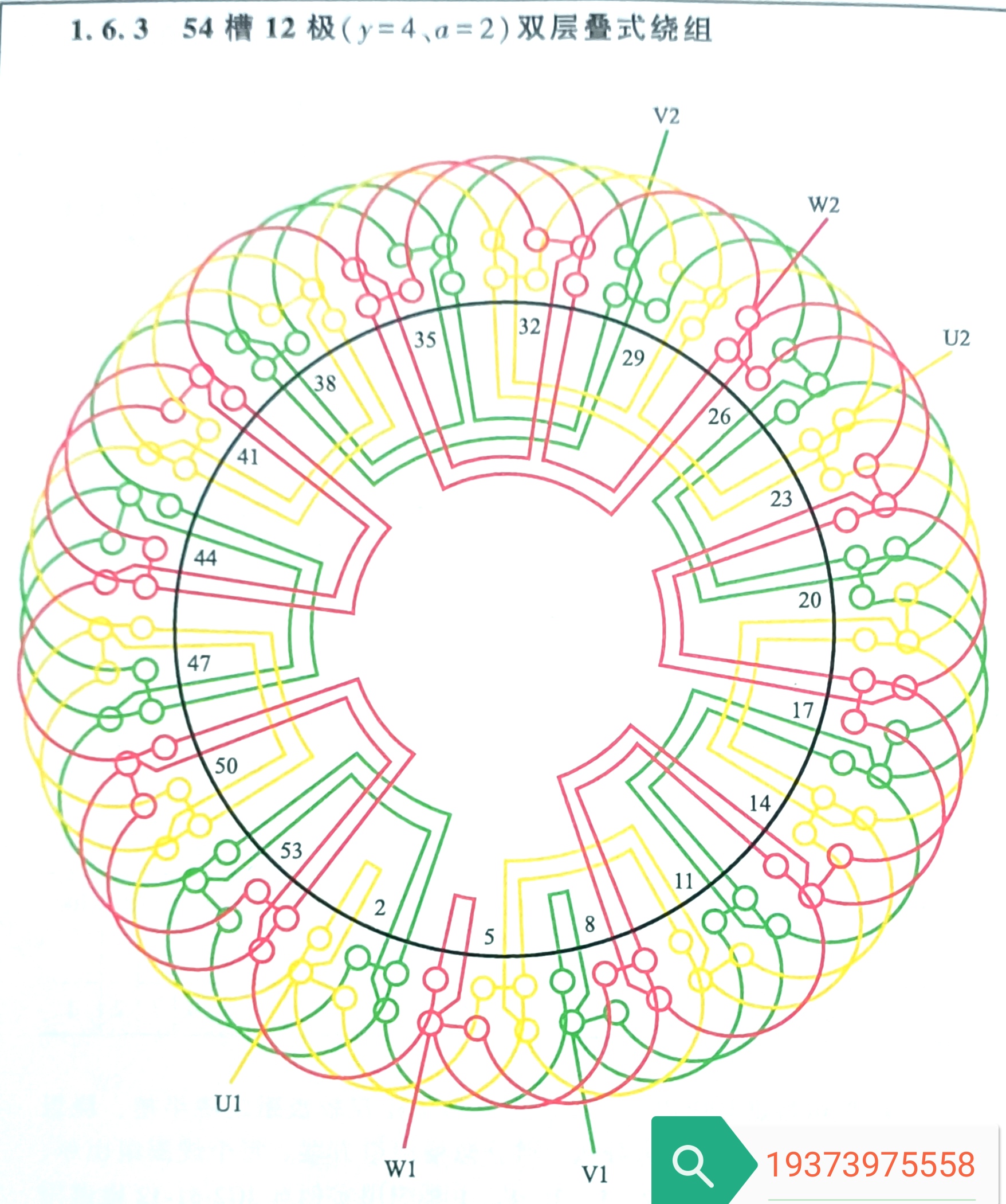 电机绕组接线图分享讲解