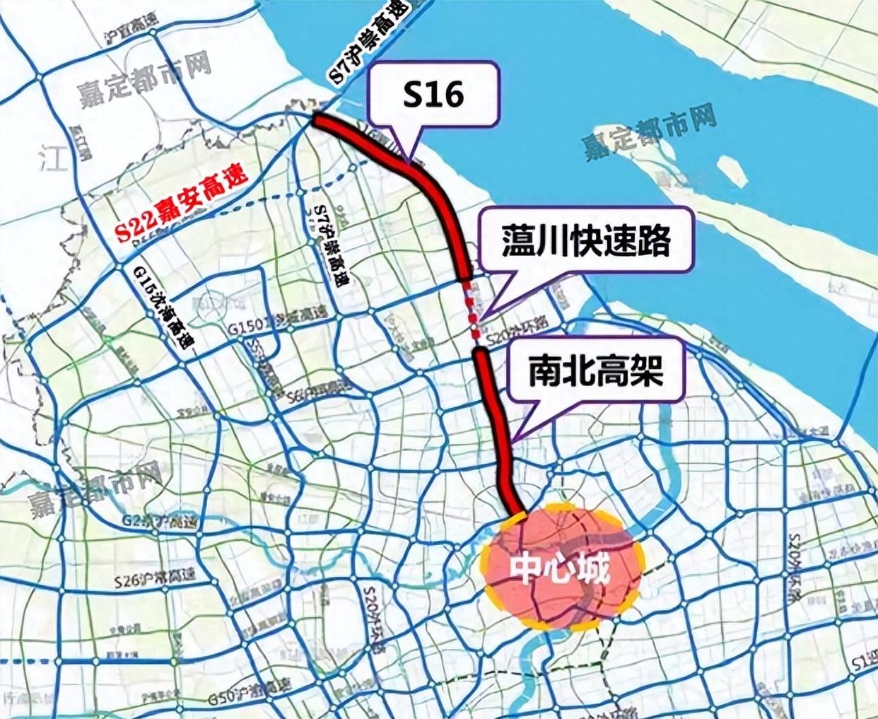 上海高速公路规划2030图片