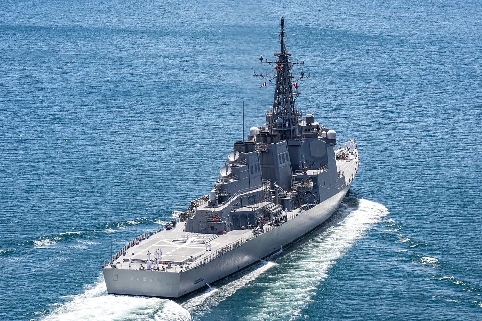 扶桑的金刚号"护卫舰".