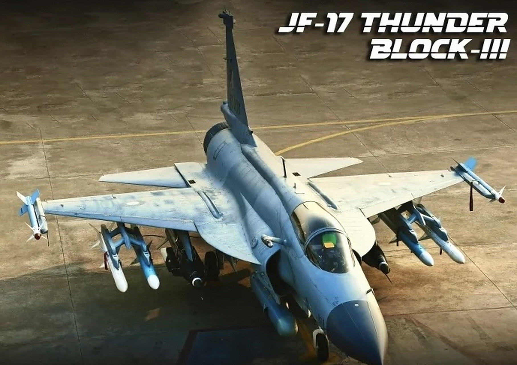 巴基斯坦空军的jf-17"枭龙"block3战斗机最强挂载方式:4枚中距空空