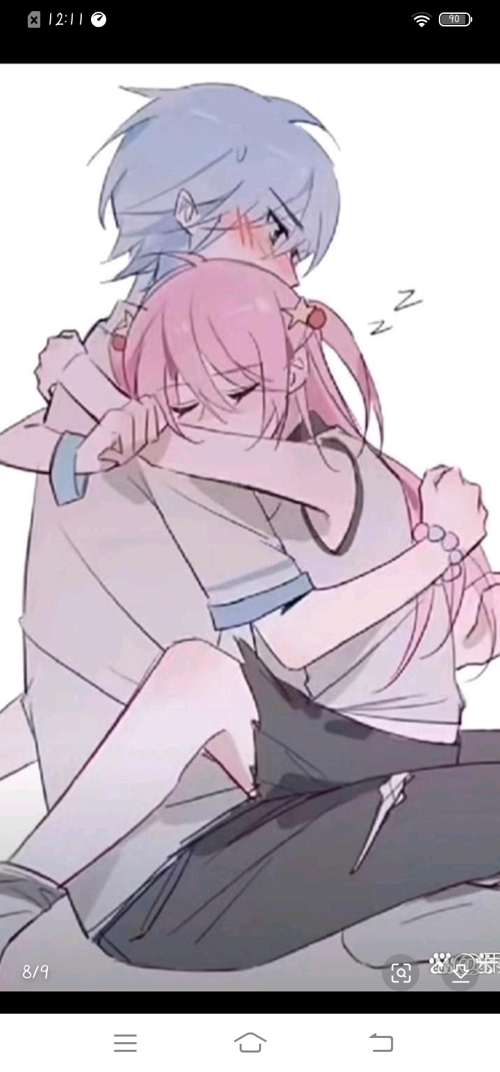 小蓝小粉又来撒狗粮了