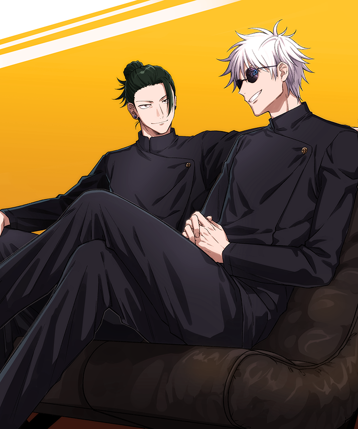 因为五条悟喜欢吃甜的,他愿意一个人吃下所有的苦