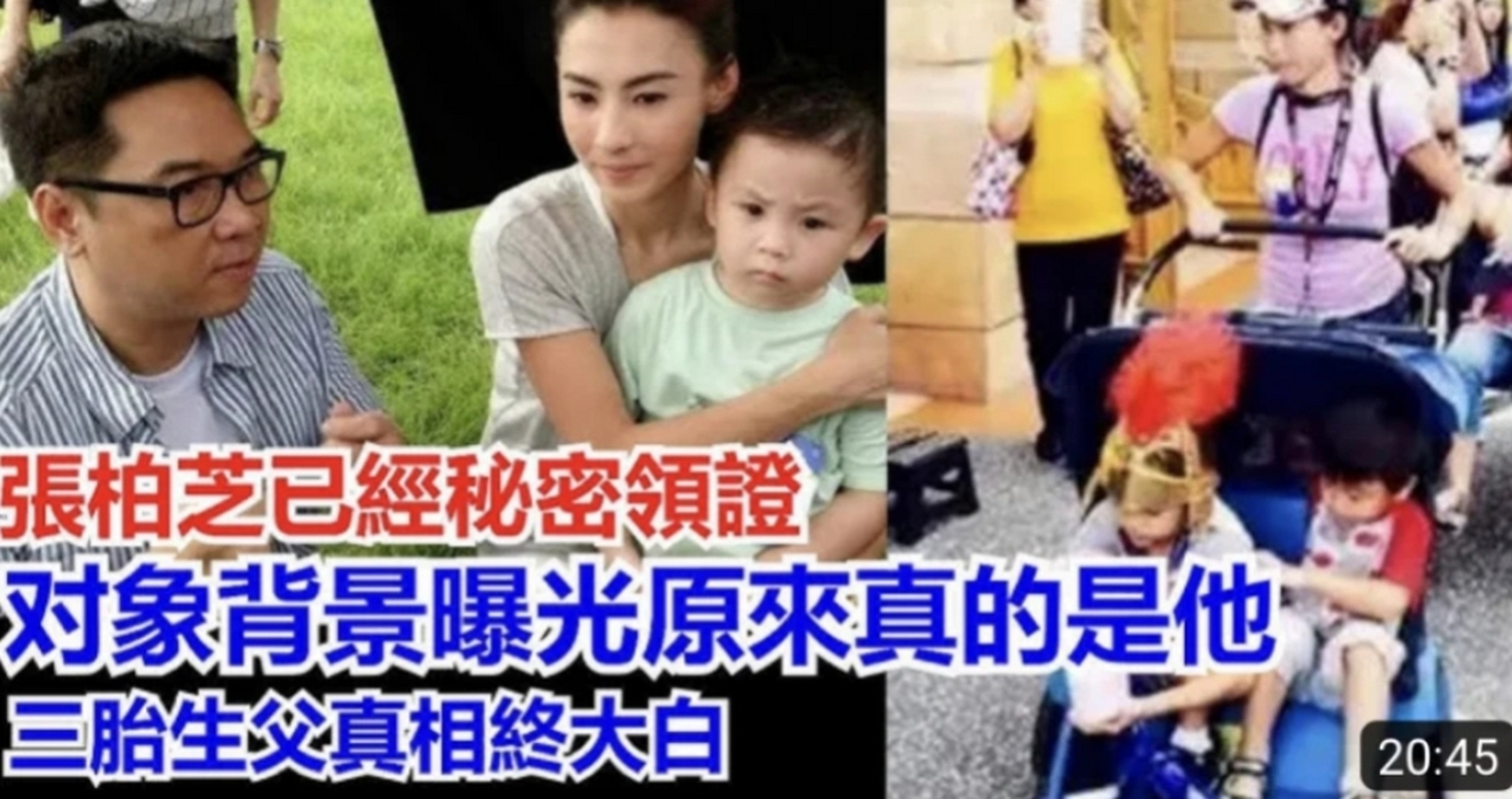 所以张柏芝第三个孩子的爸爸到底是谁?