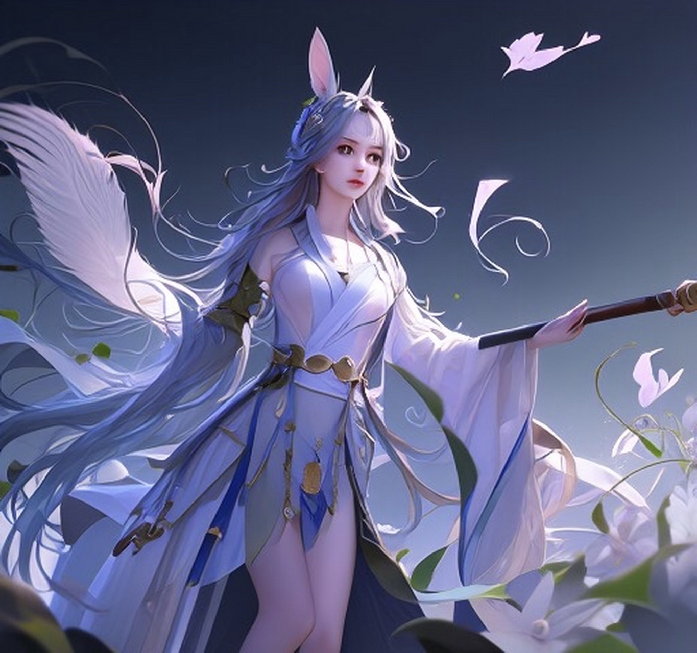 【新奇体验分享】古装之旅,穿越时空遇见白发女神💖  在浩瀚的历史