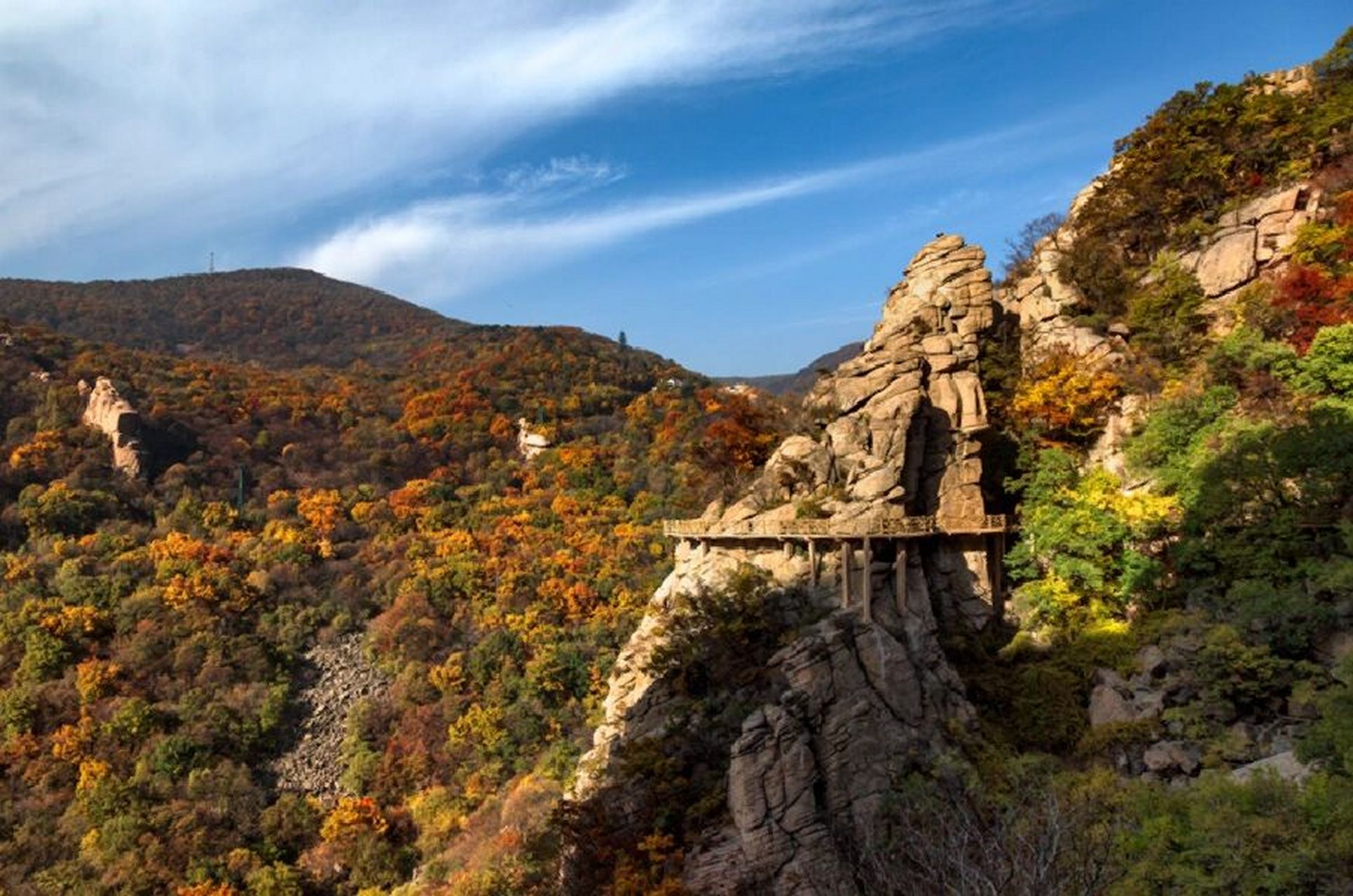 始祖山风景区图片