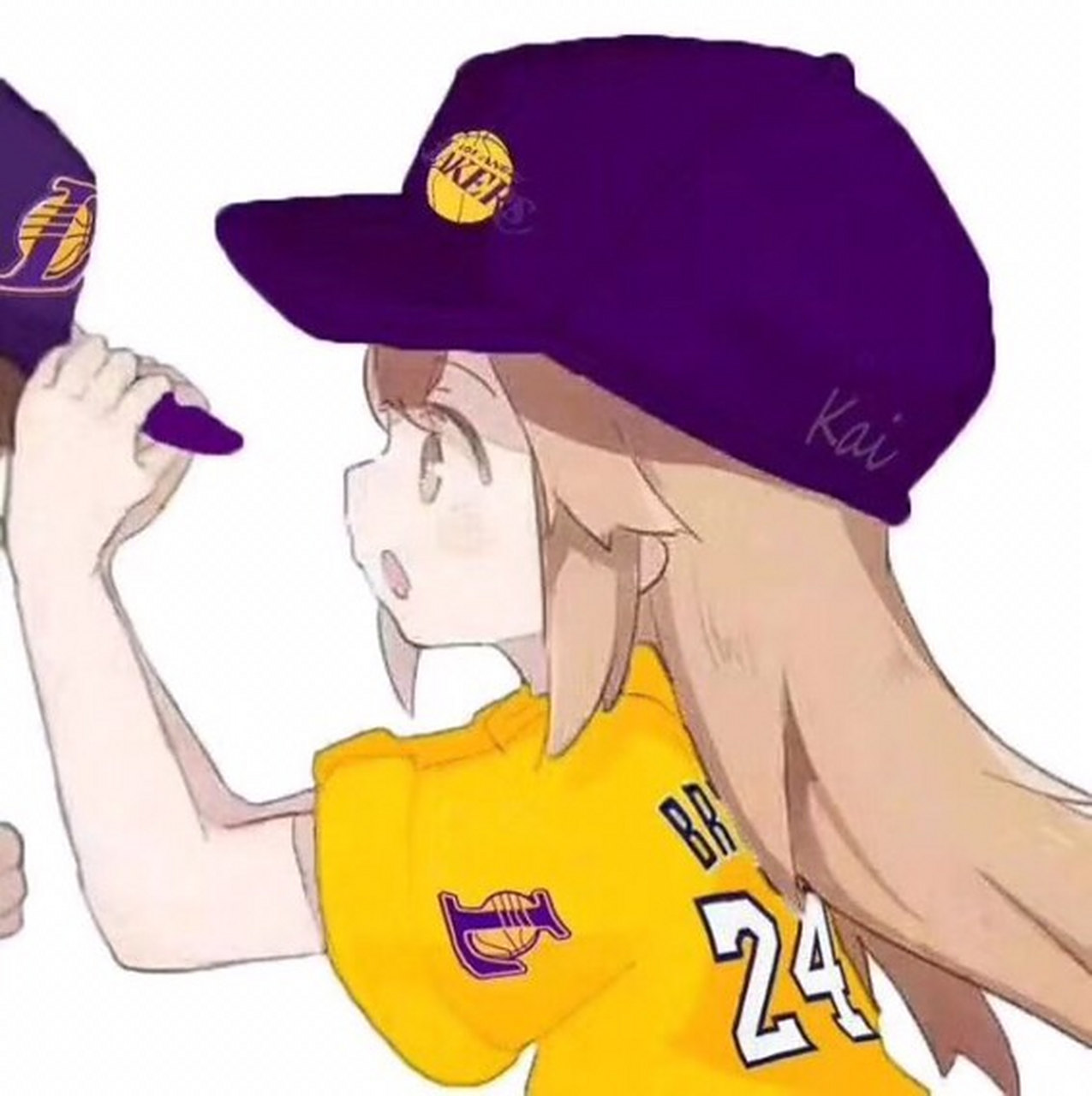 科比湖人24号情侣头像