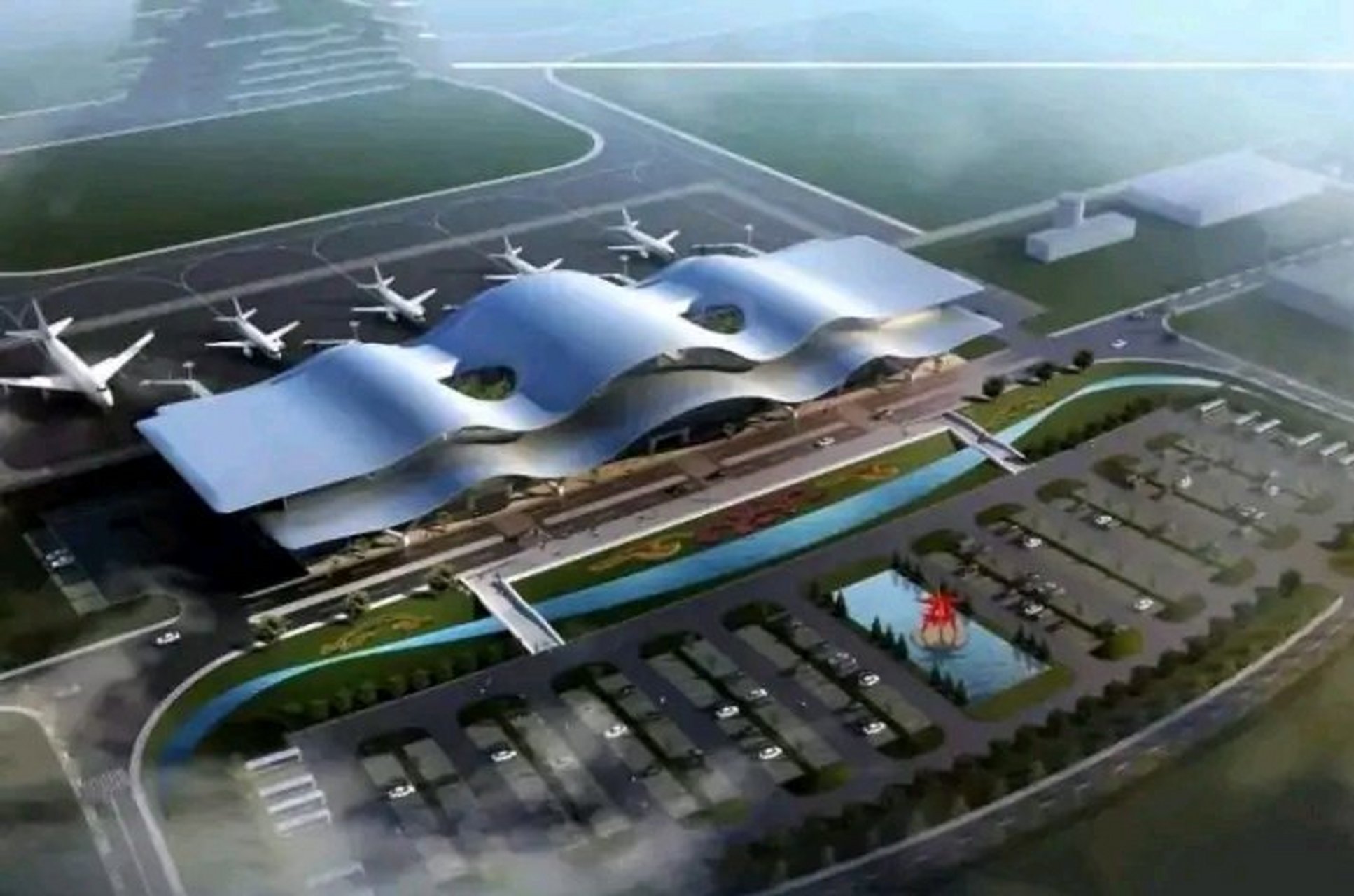 城市情报员第三期# #宝鸡头条# 宝鸡机场航站楼外观到底如何?