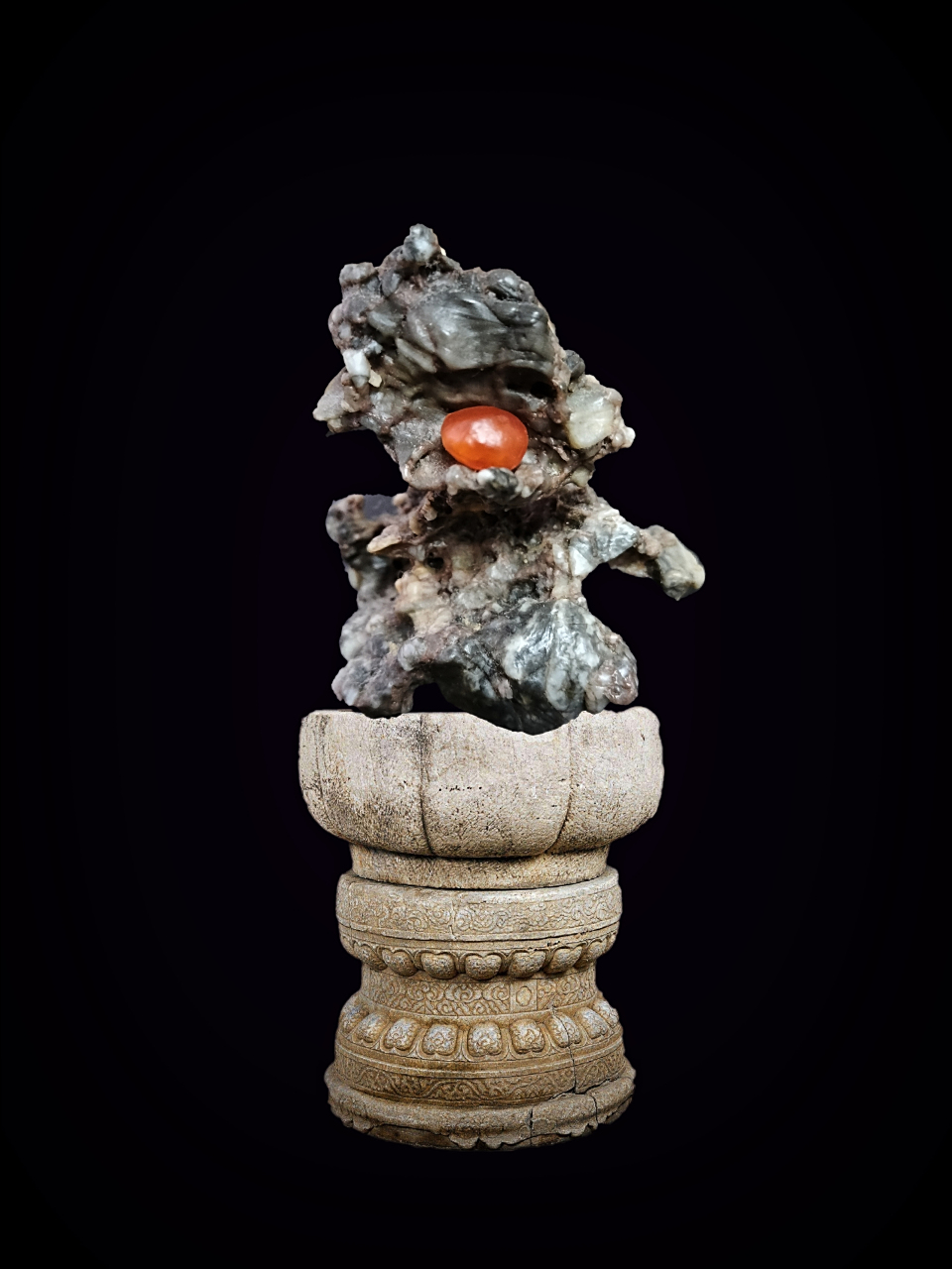 新疆戈壁滩捡的风凌石#大自然的馈赠