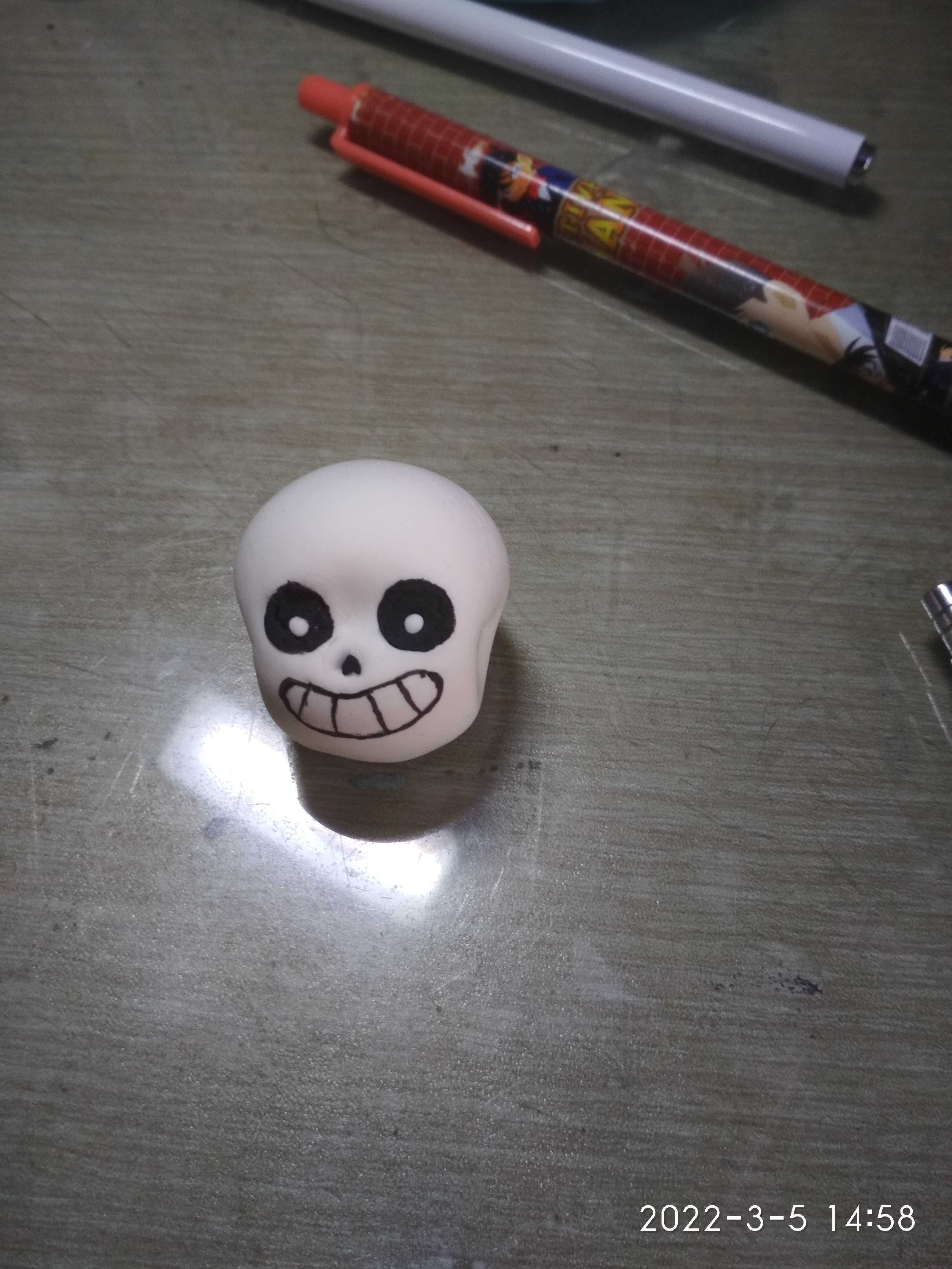 衫头头() #sans#  #粘土