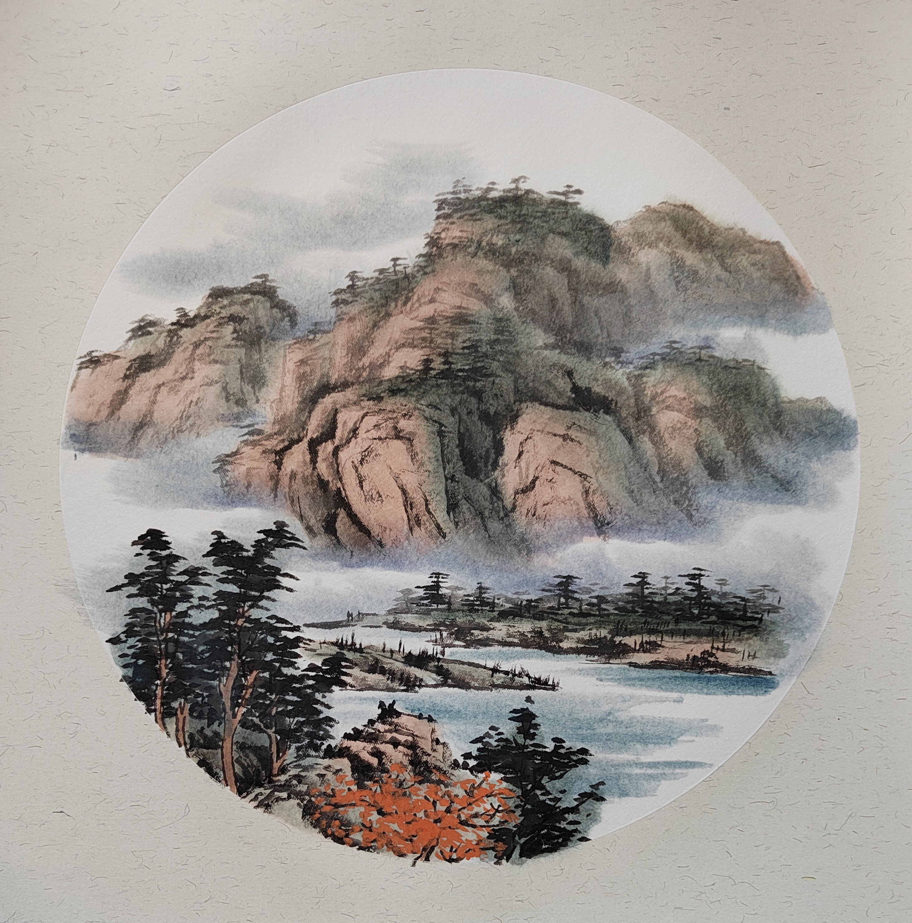 国画山水小品精品图片