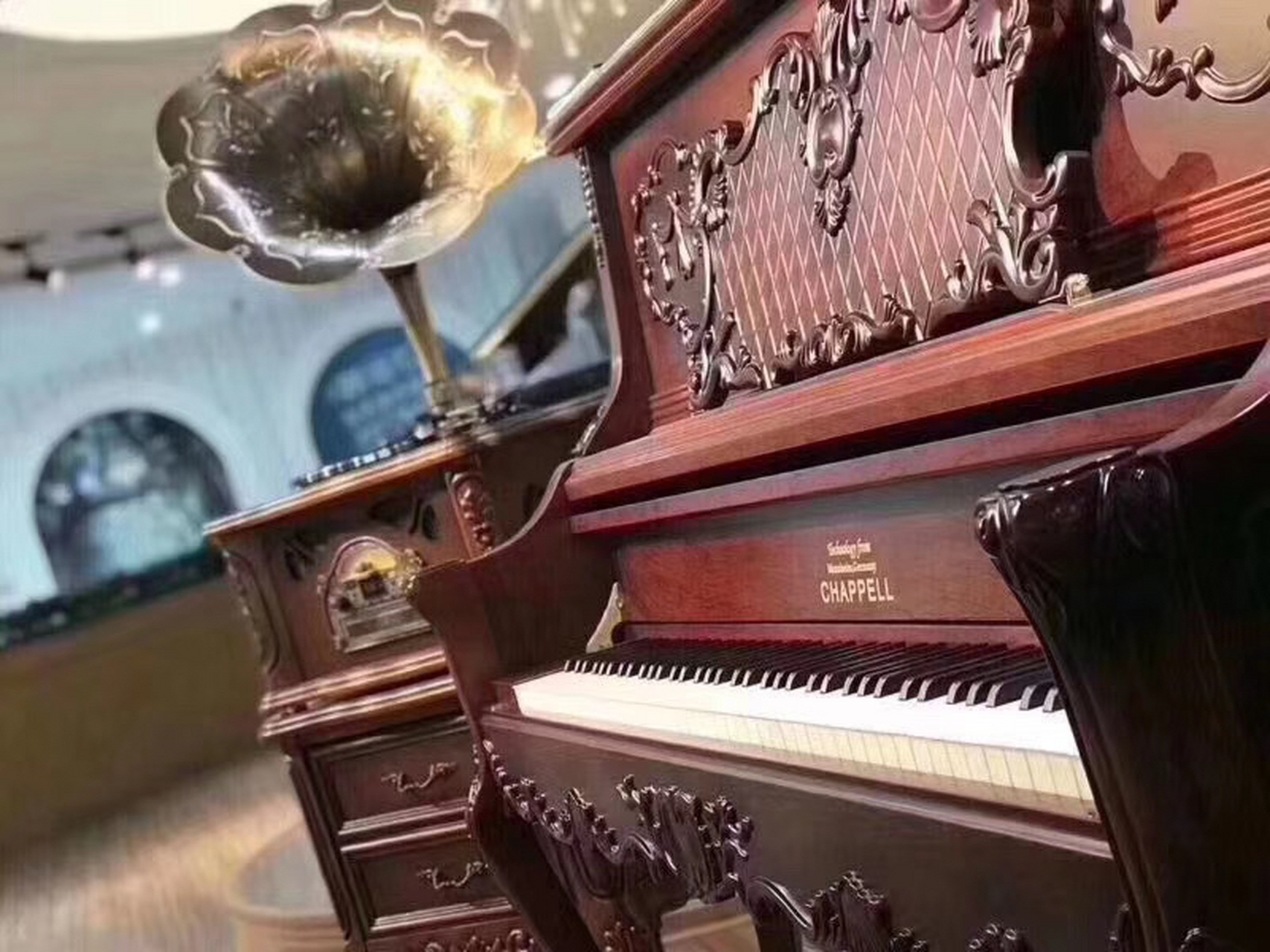 德国夏贝尔钢琴,在岁月的留声机的记忆里,拥有的深厚的沉淀和欣然的