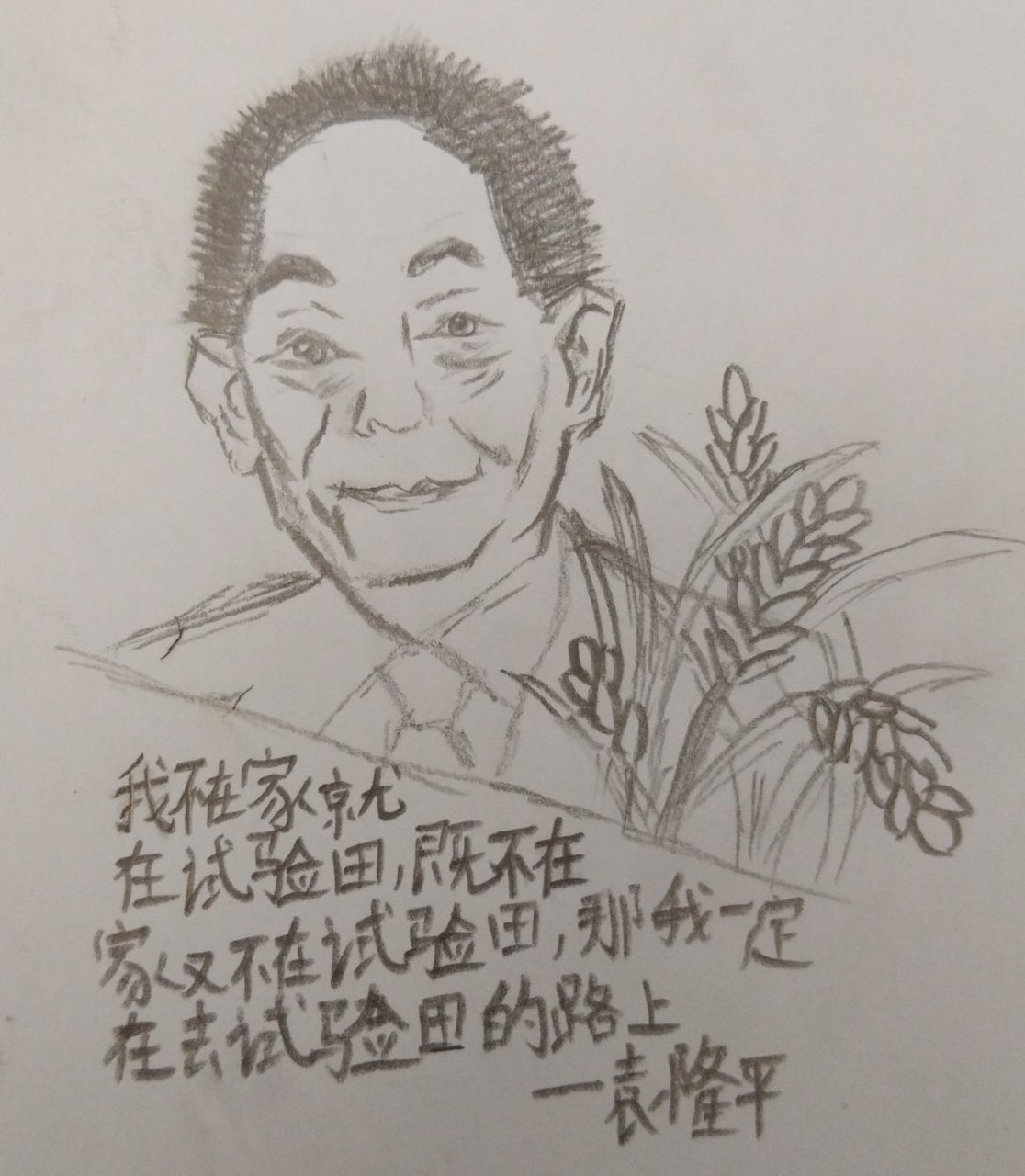 悼念袁隆平爷爷