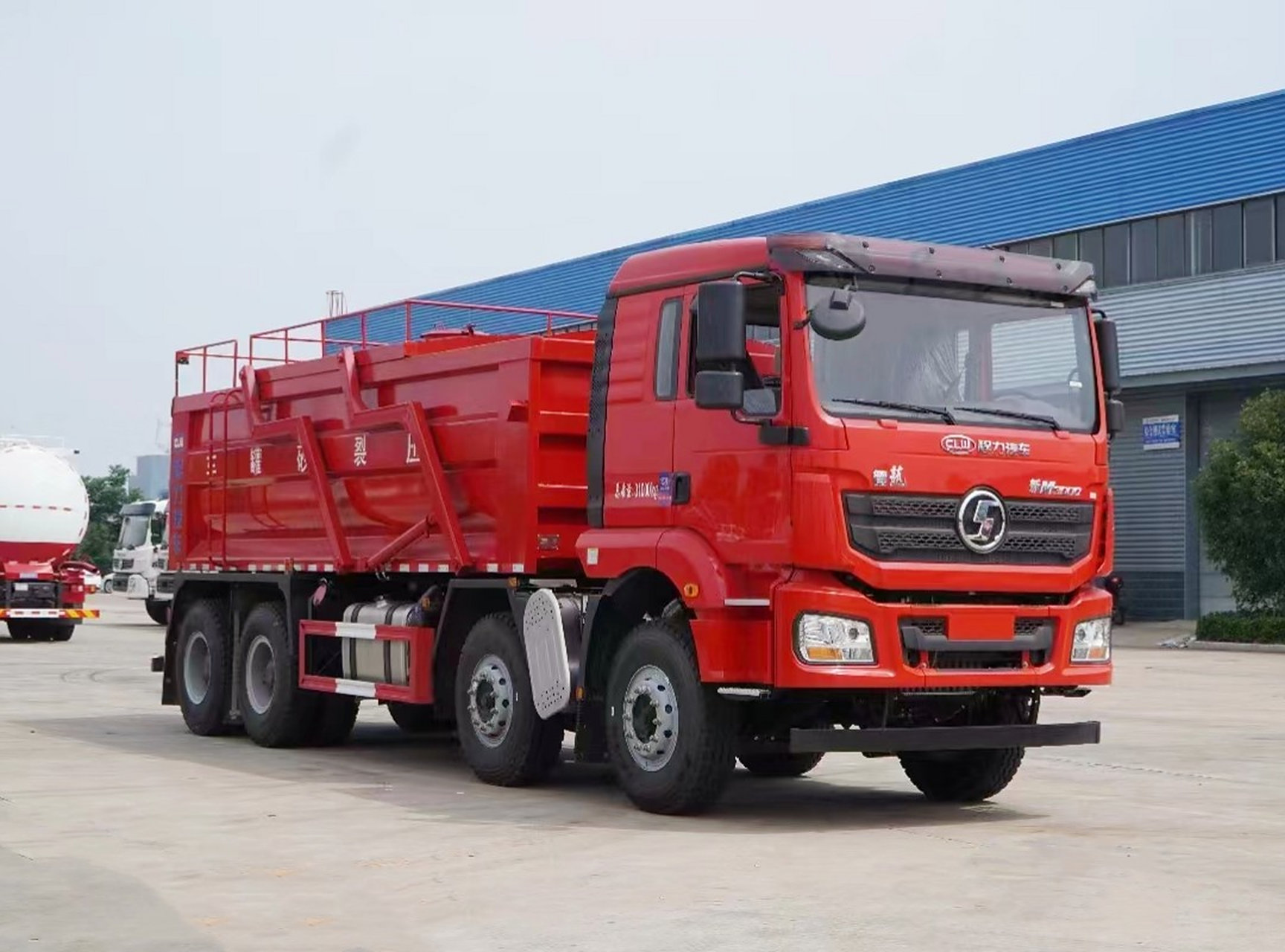 10340×2550×3480mm 货箱尺寸:6450×2150×1500mm 总 质 量:31000kg