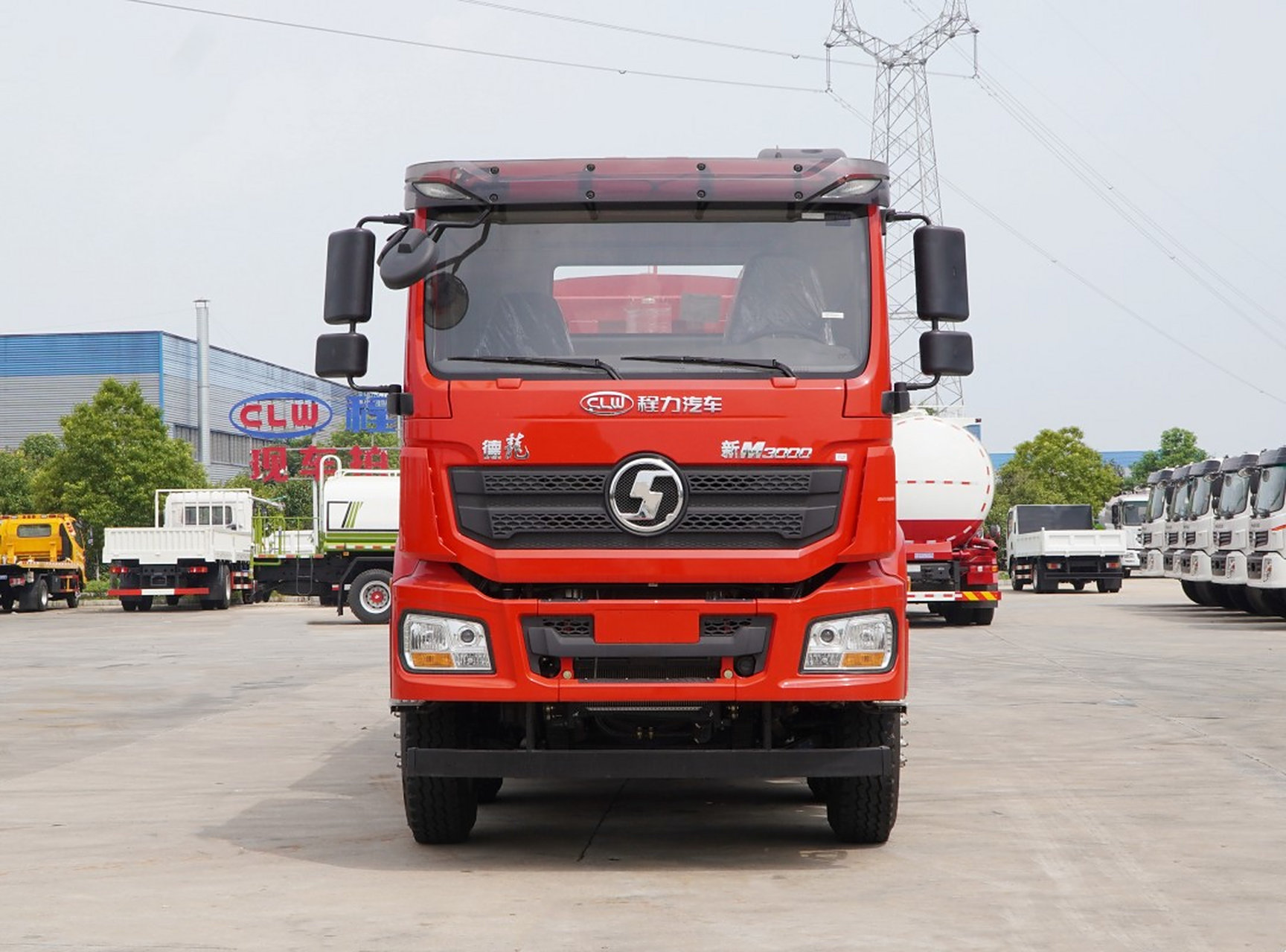 陕汽德龙m3000前四后八压裂砂罐车 陕汽德龙前四后八压裂砂罐车 整车