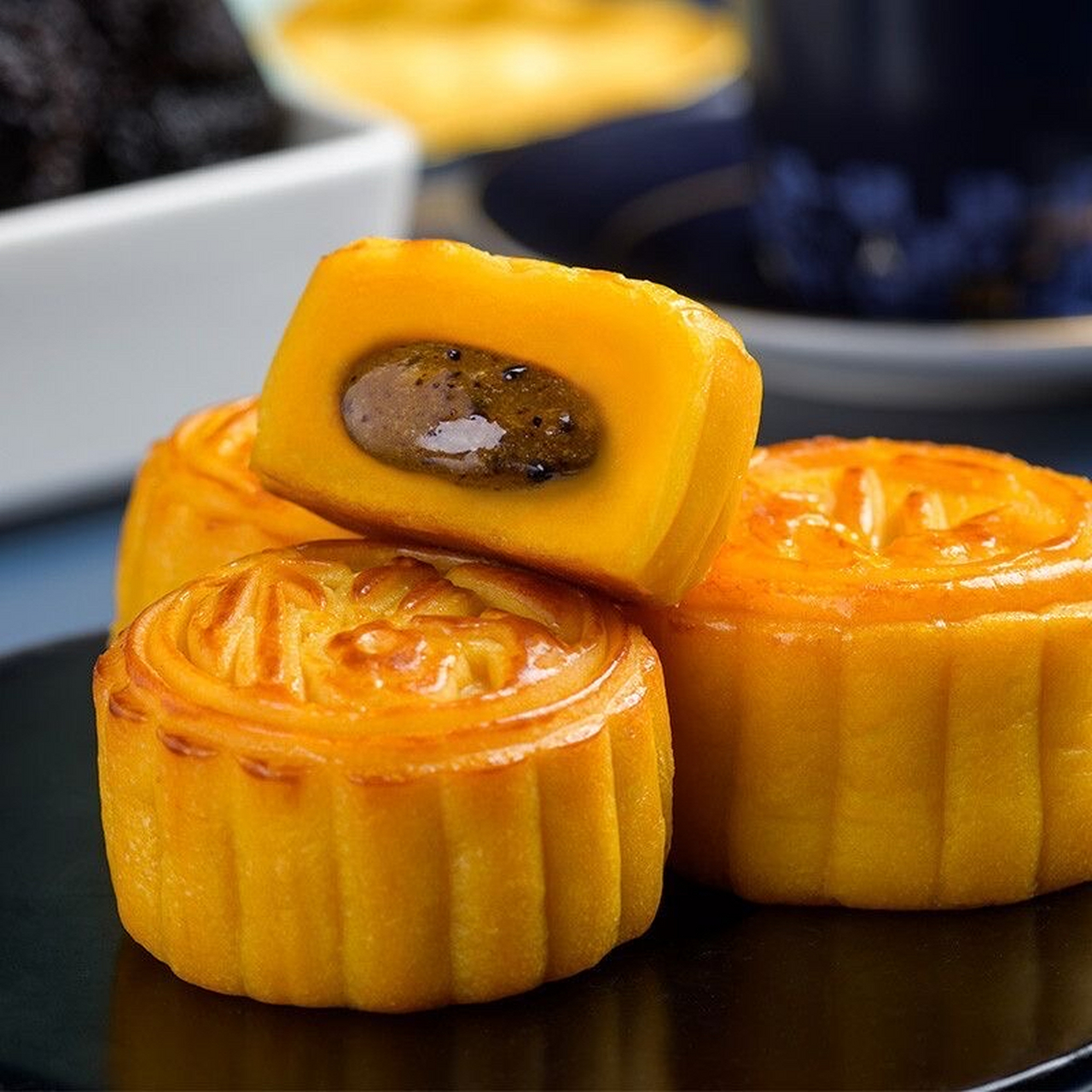 香港锦华月饼礼盒月饼送给最重要的人