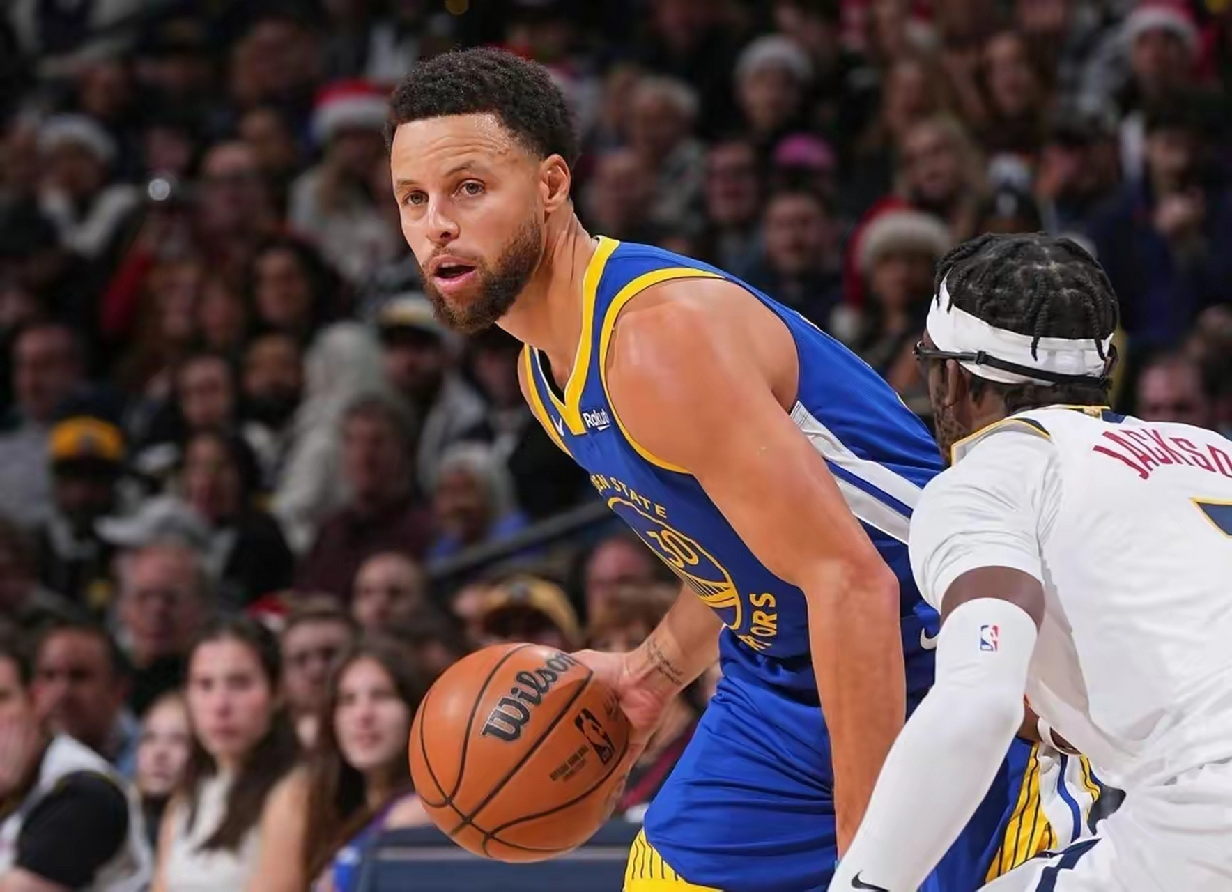 库里只要圣诞节打比赛,状态都特别低迷.