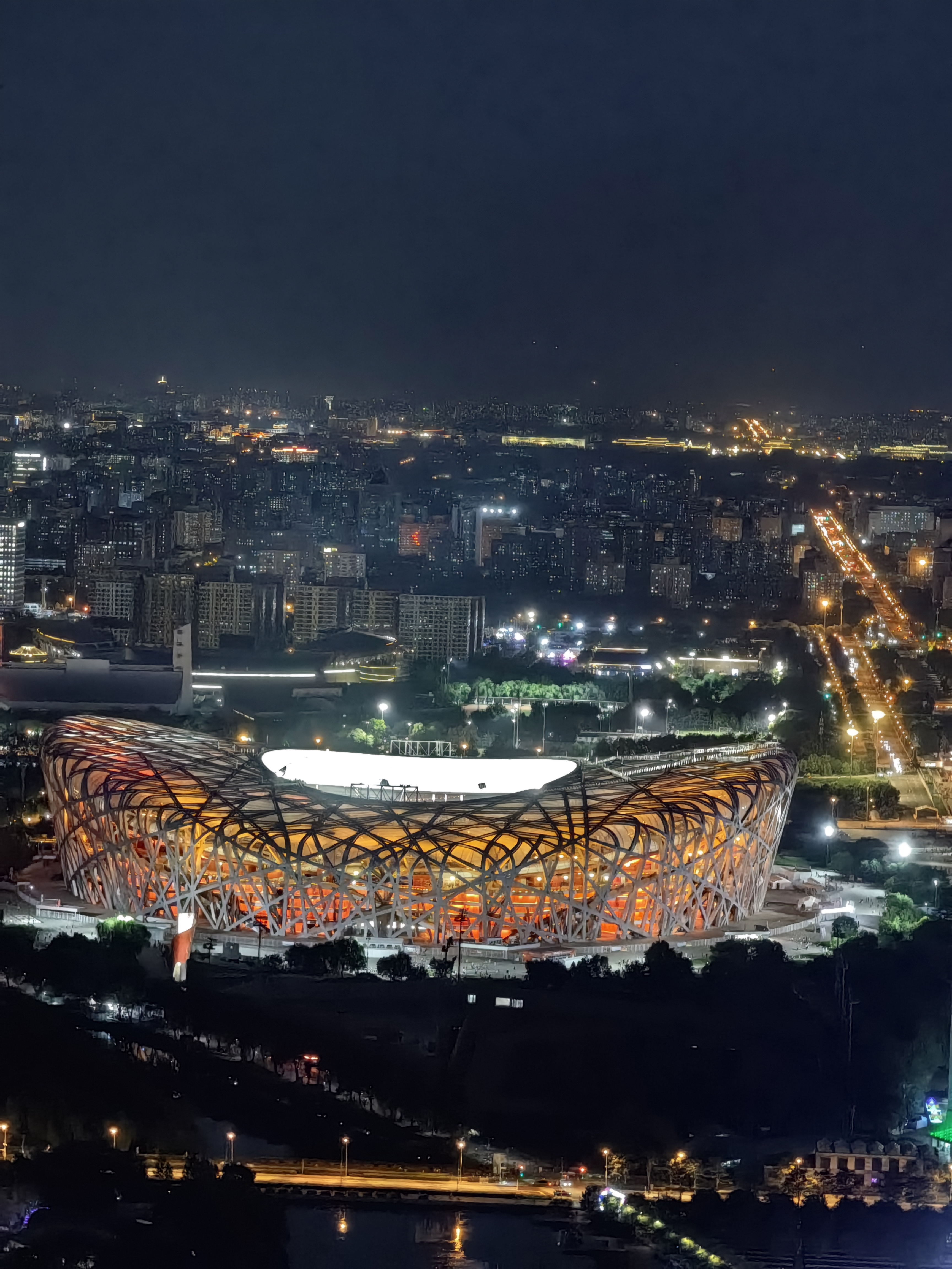 北京俯瞰夜景的地方图片