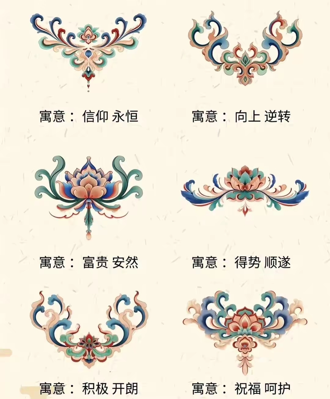 快来一起看看吧!敦煌纹样,是千年时光沉淀下的艺术瑰宝.