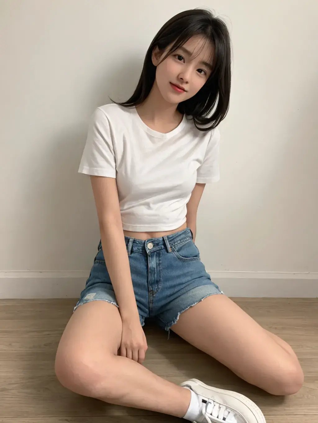 夏日炎炎,🌞这位小姐姐的清凉穿搭简直让人眼前一亮!