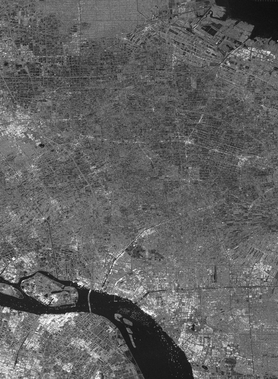 江苏省南通市最新卫星图(6.