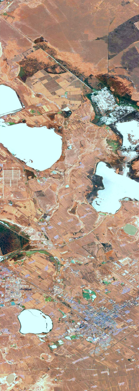 安达市卫星地图图片
