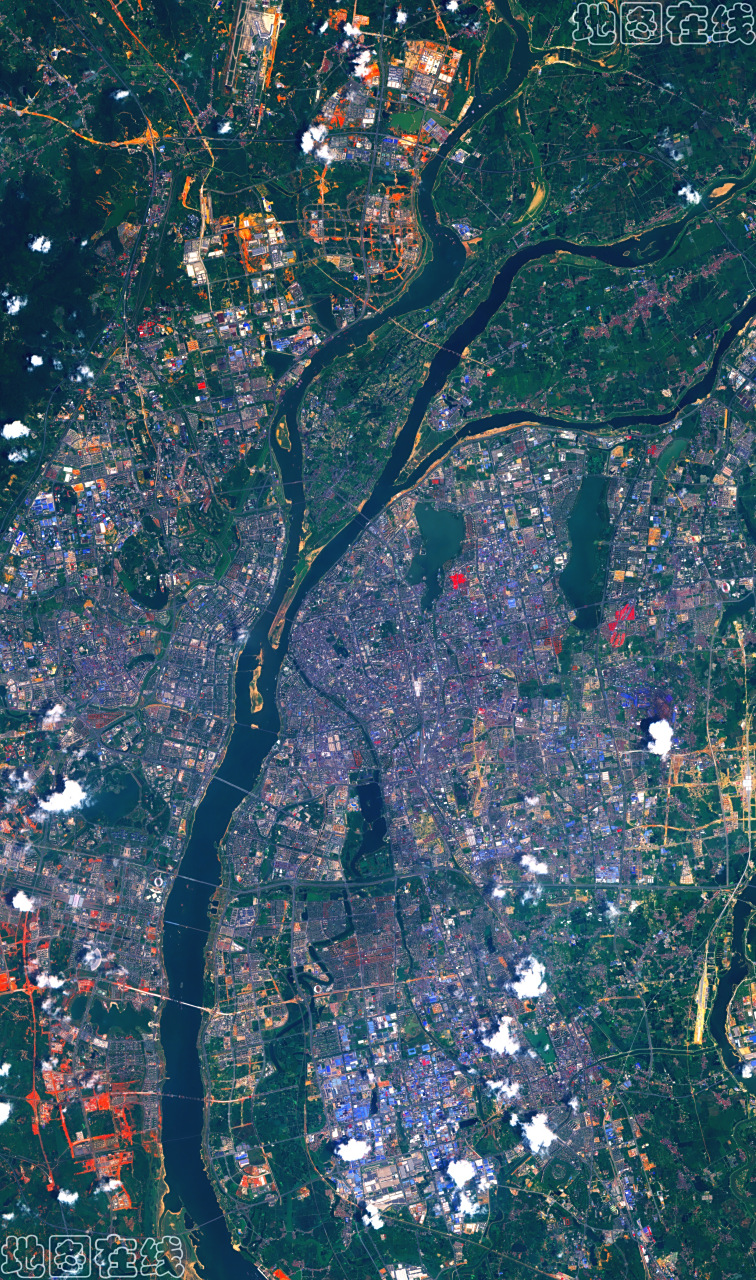江西省南昌市最近卫星图(8.